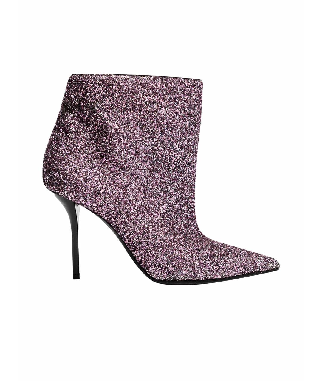 SAINT LAURENT Розовые ботильоны, фото 1