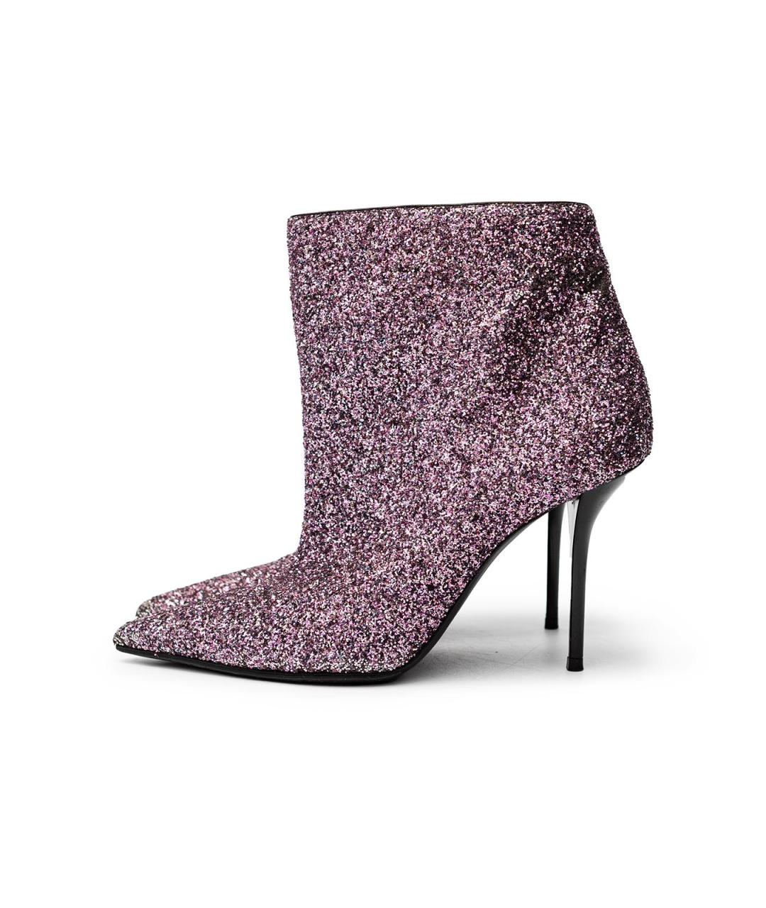 SAINT LAURENT Розовые ботильоны, фото 6