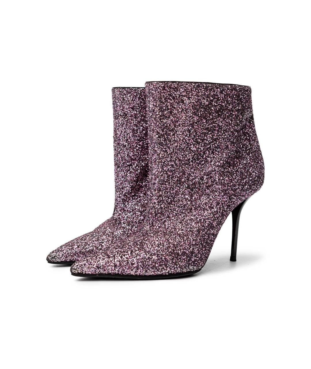 SAINT LAURENT Розовые ботильоны, фото 3