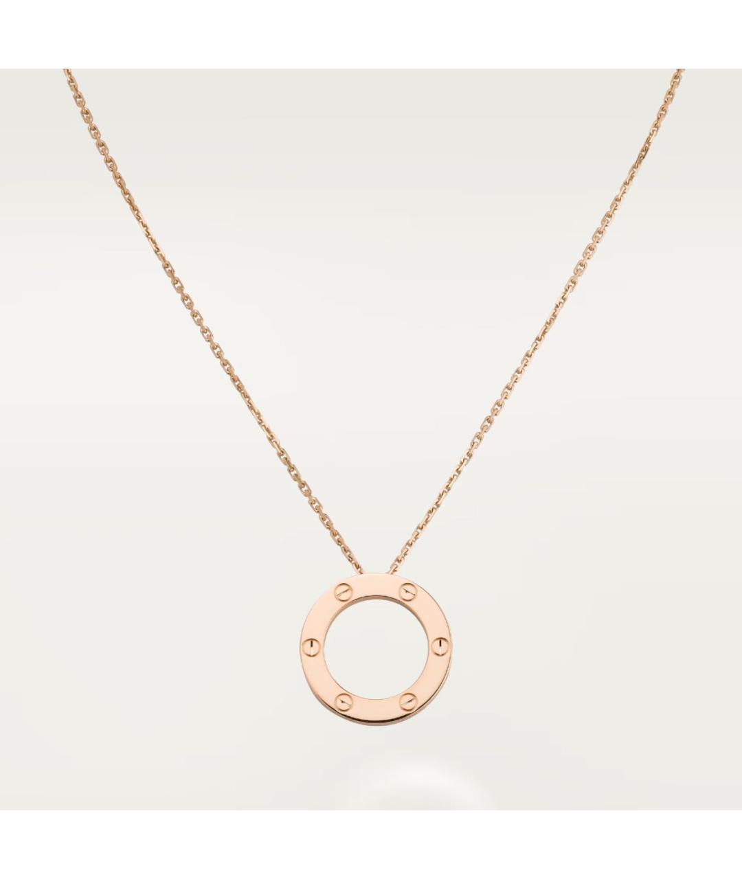 CARTIER Золотая подвеска из розового золота, фото 8