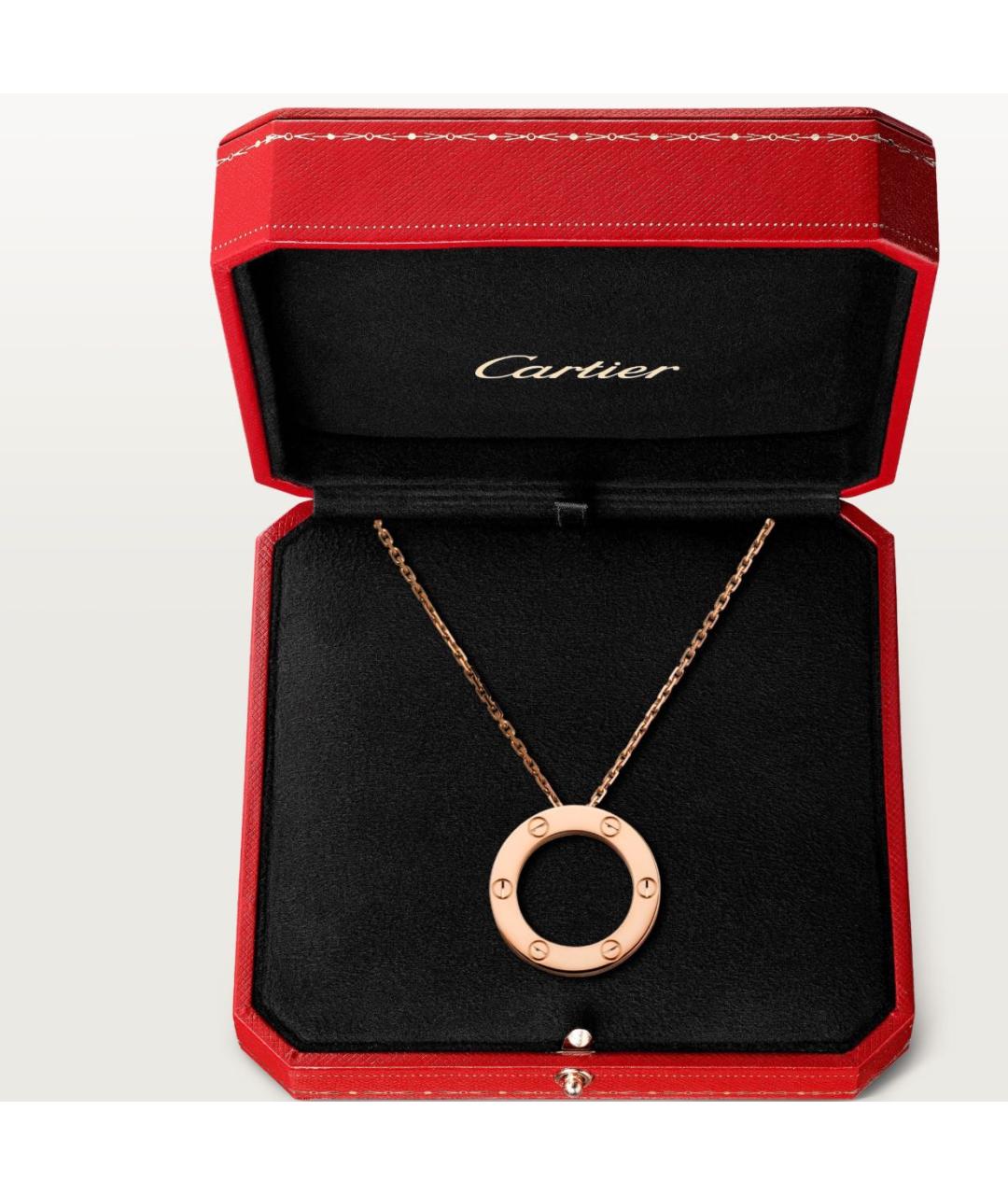 CARTIER Золотая подвеска из розового золота, фото 7