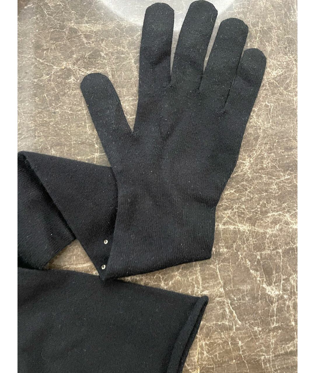 SONIA RYKIEL Черные перчатки, фото 2