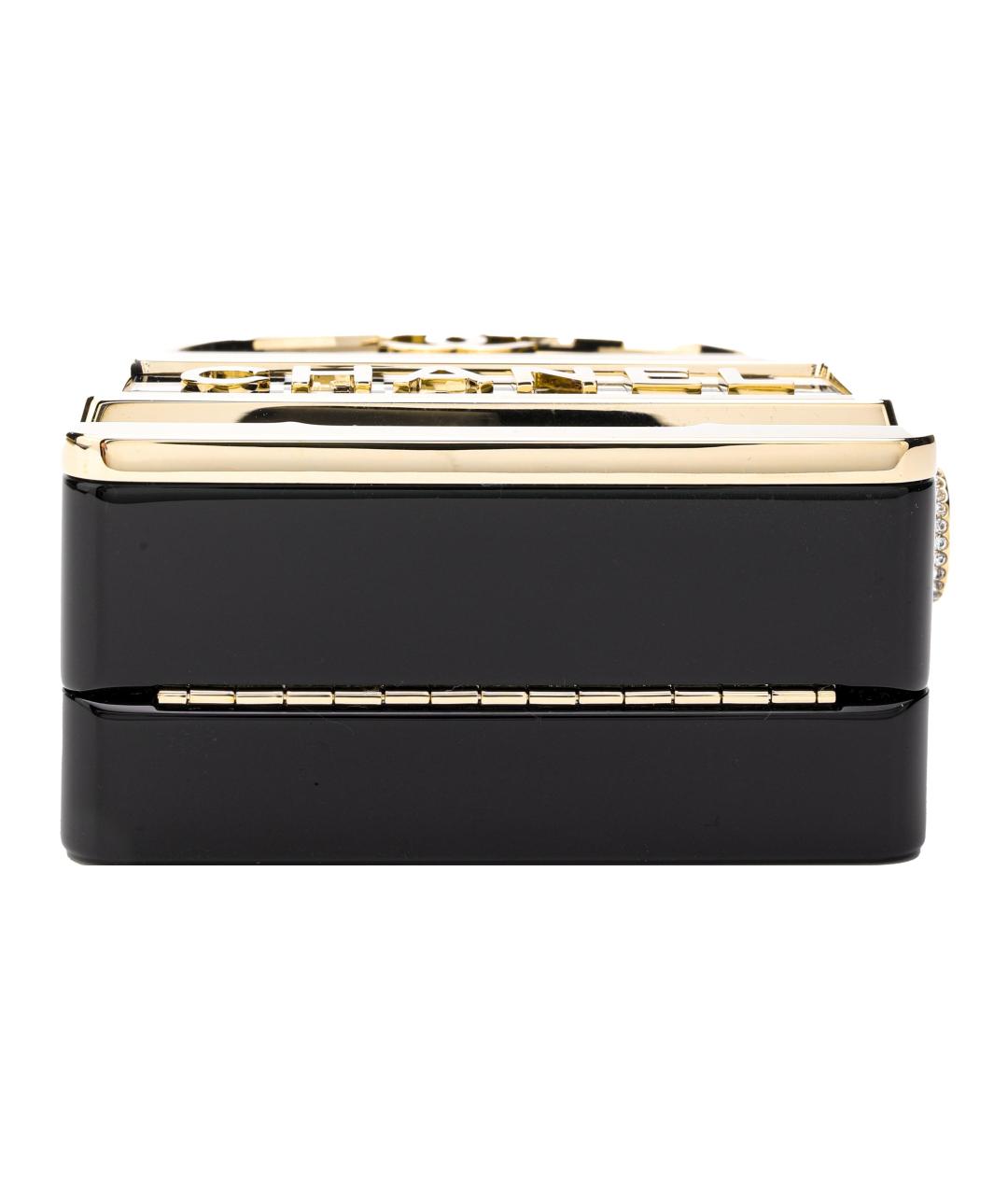 CHANEL Золотая сумка через плечо, фото 4