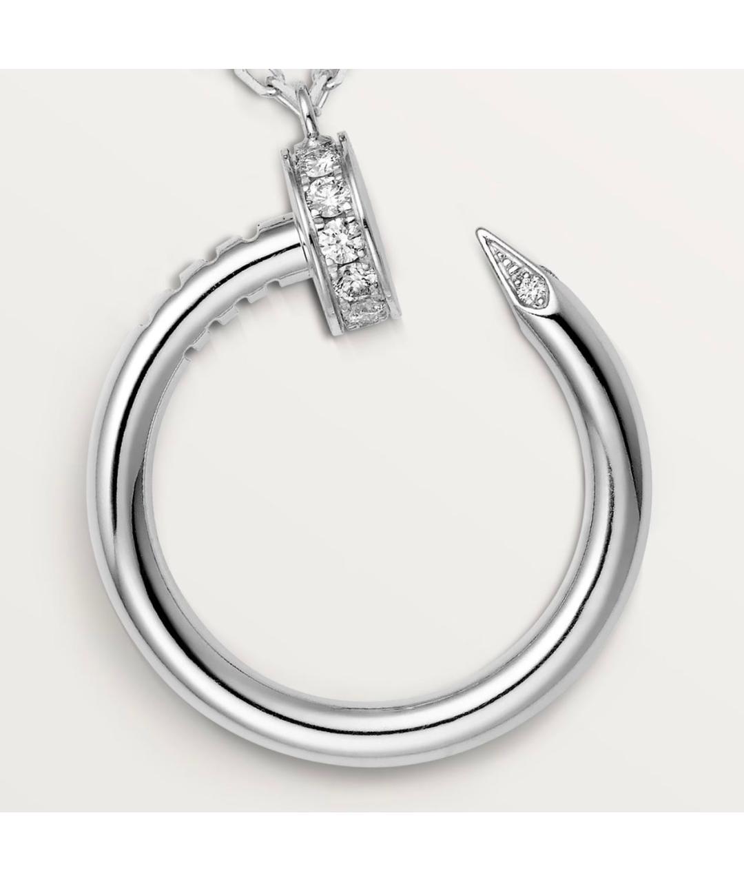 CARTIER Колье из белого золота, фото 5