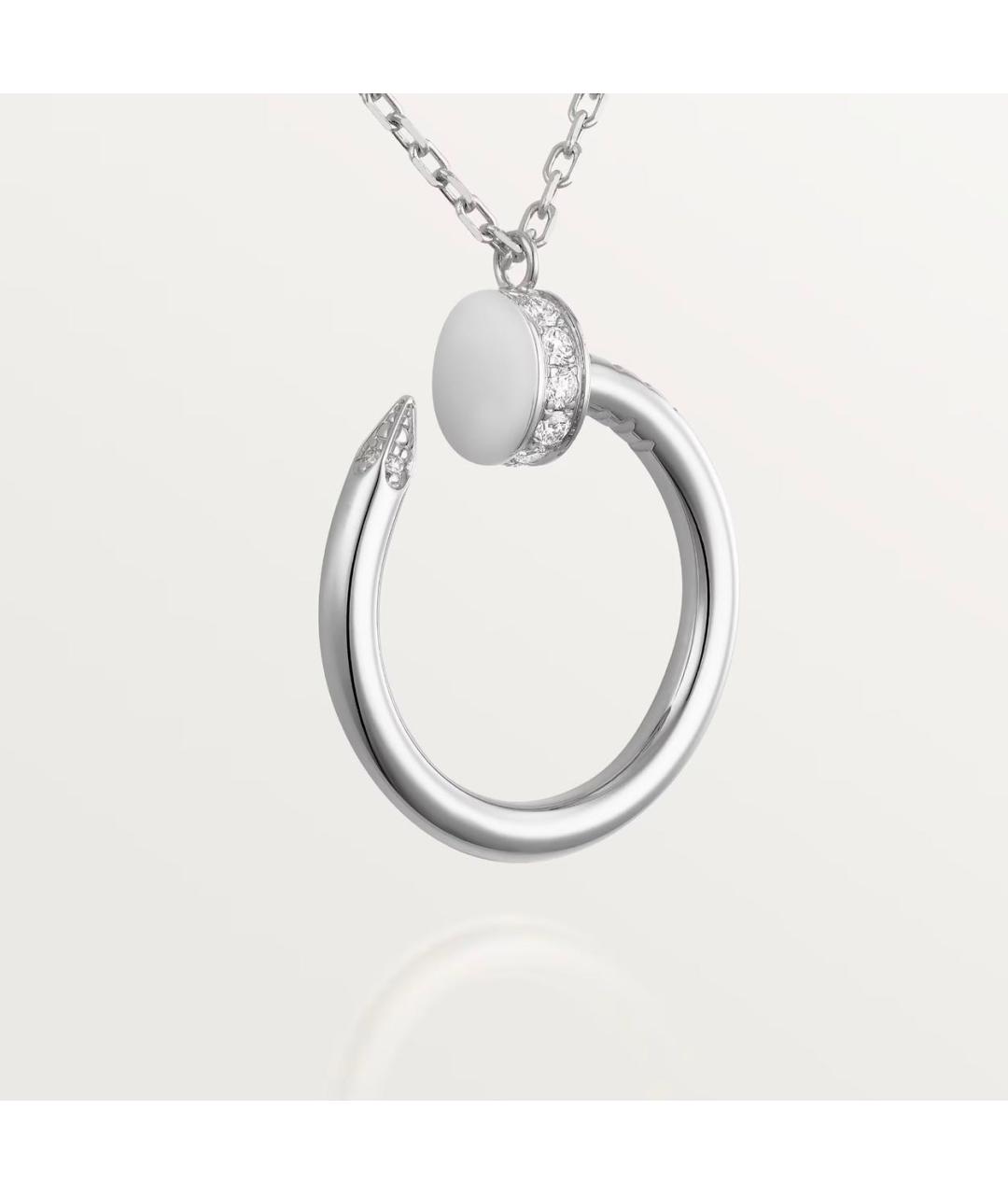 CARTIER Колье из белого золота, фото 4
