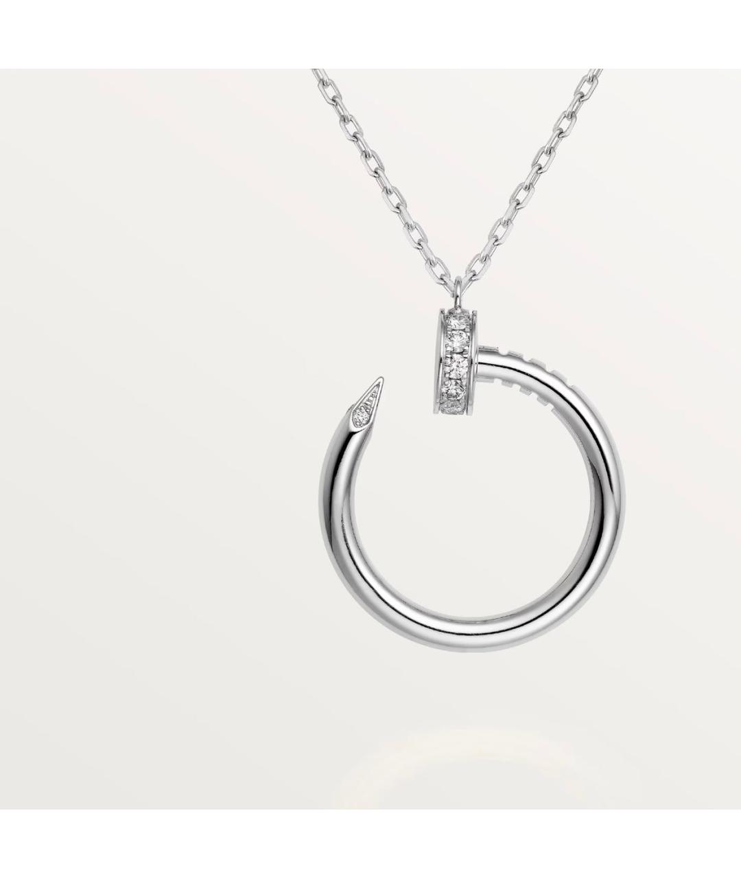 CARTIER Колье из белого золота, фото 3