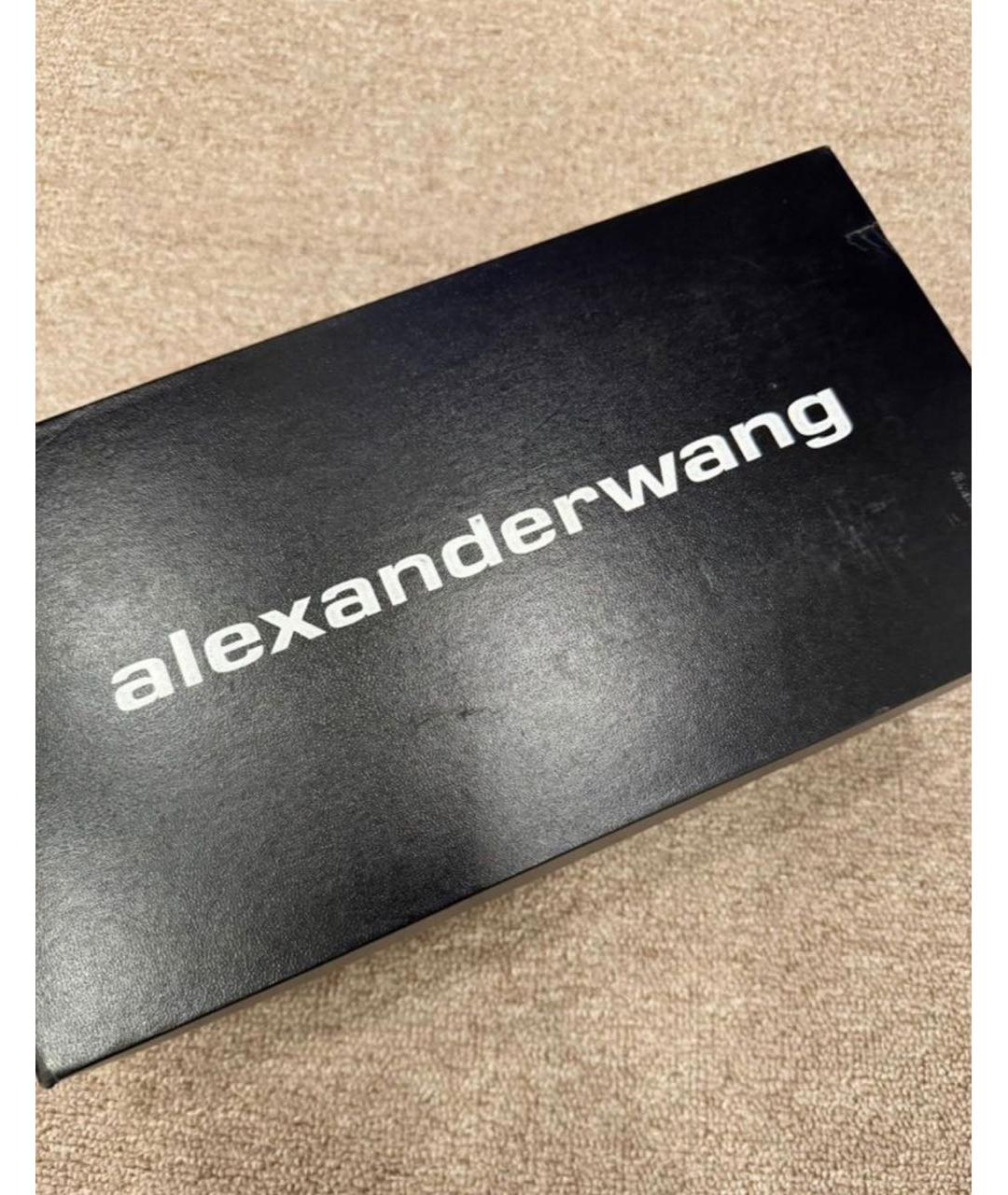 ALEXANDER WANG Красные шлепанцы, фото 7