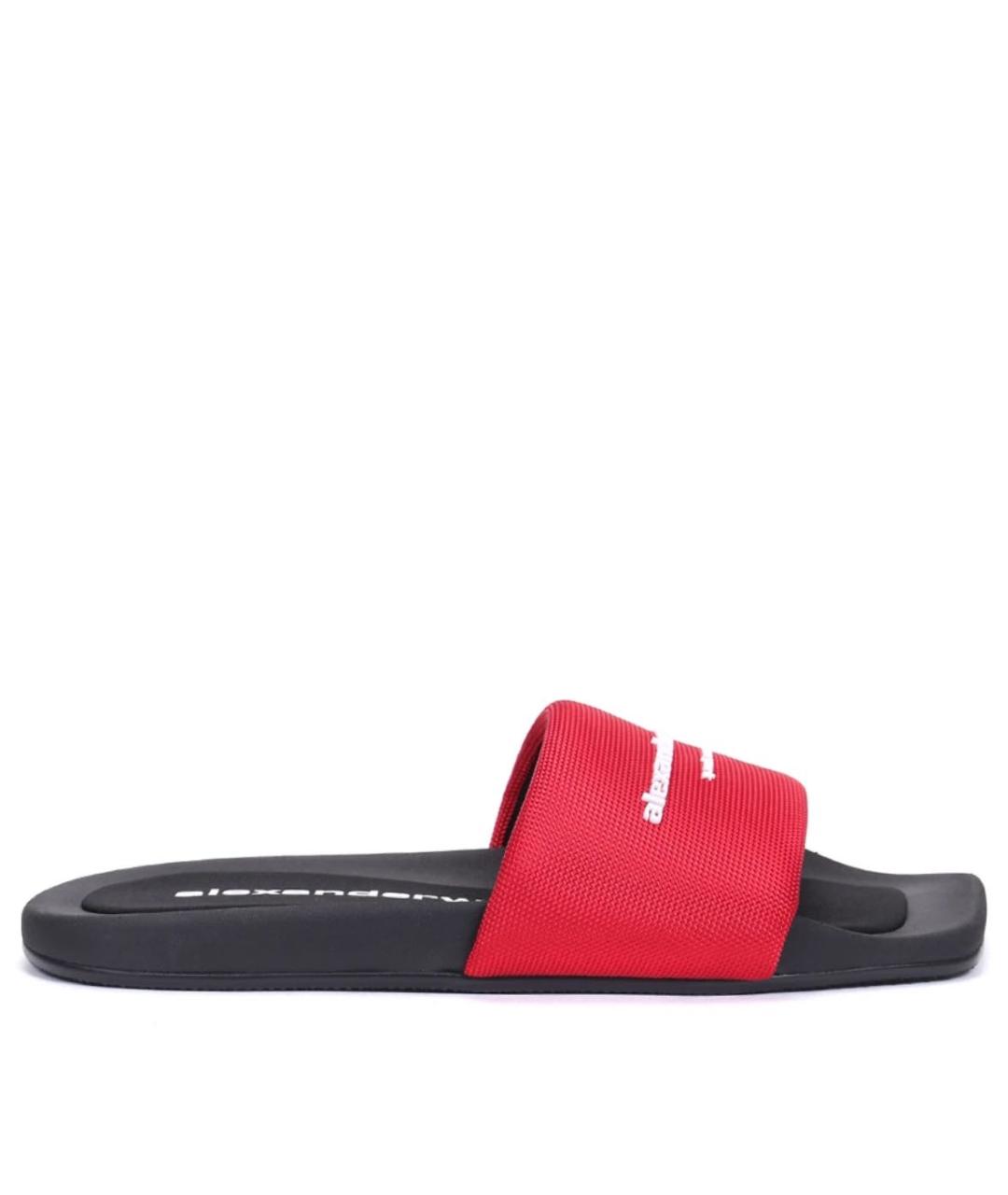 ALEXANDER WANG Красные шлепанцы, фото 1