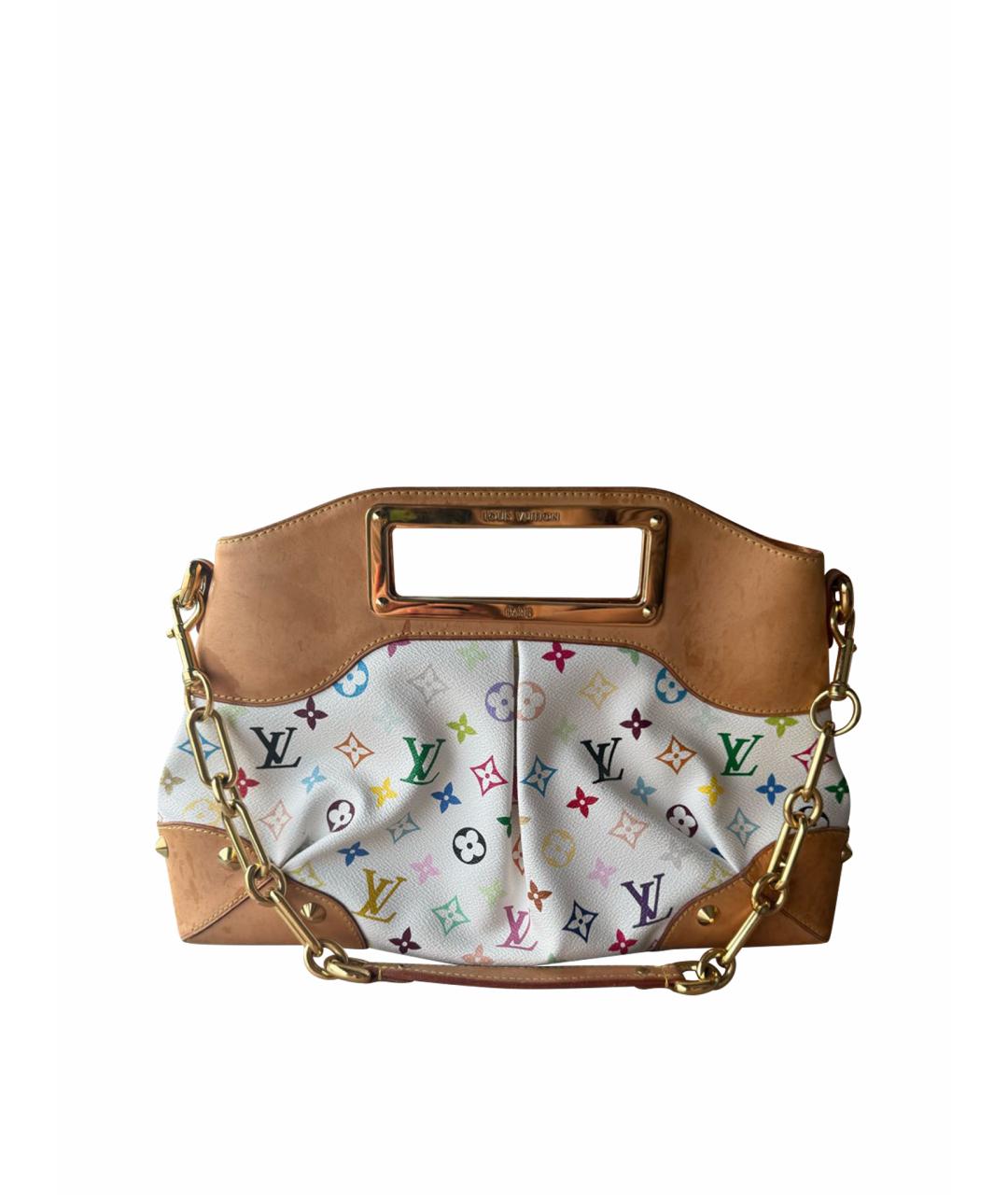 LOUIS VUITTON Белая сумка с короткими ручками, фото 1