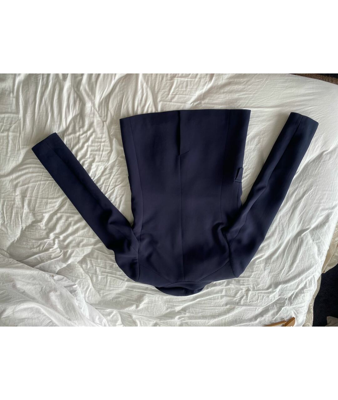 KARL LAGERFELD Темно-синий вискозный жакет/пиджак, фото 2