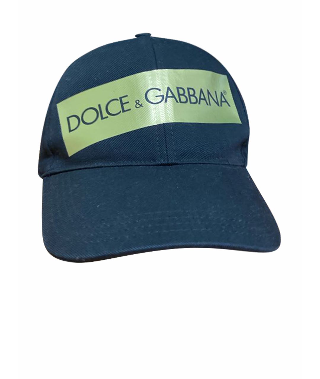 DOLCE&GABBANA Черная хлопковая кепка/бейсболка, фото 1