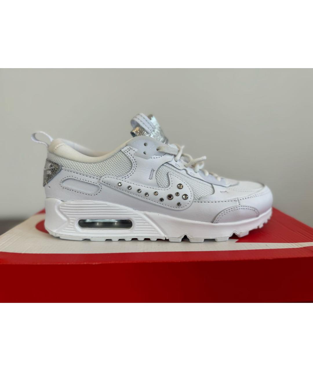 NIKE Белые кроссовки, фото 8