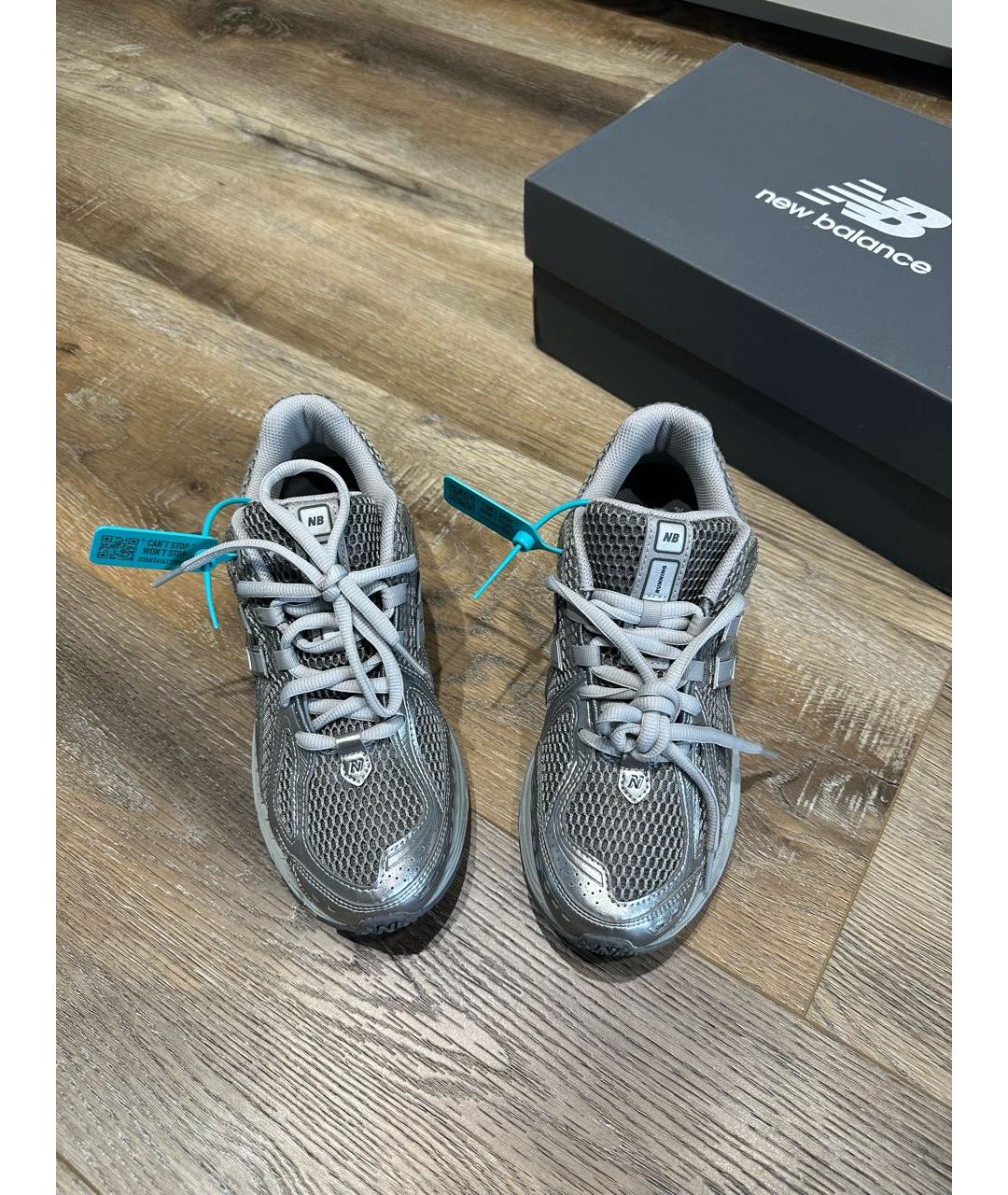 NEW BALANCE Антрацитовые низкие кроссовки / кеды, фото 5