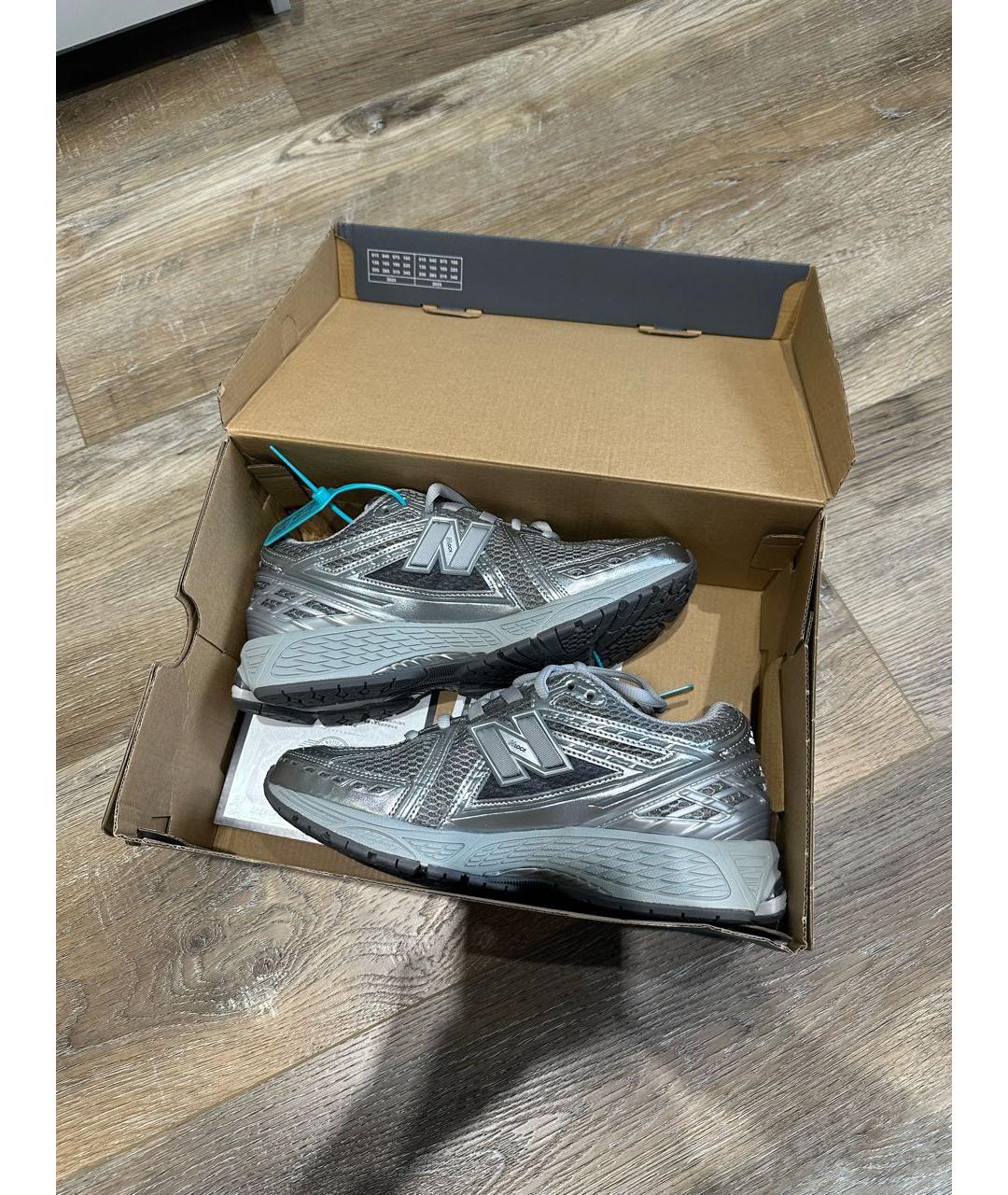 NEW BALANCE Антрацитовые низкие кроссовки / кеды, фото 4
