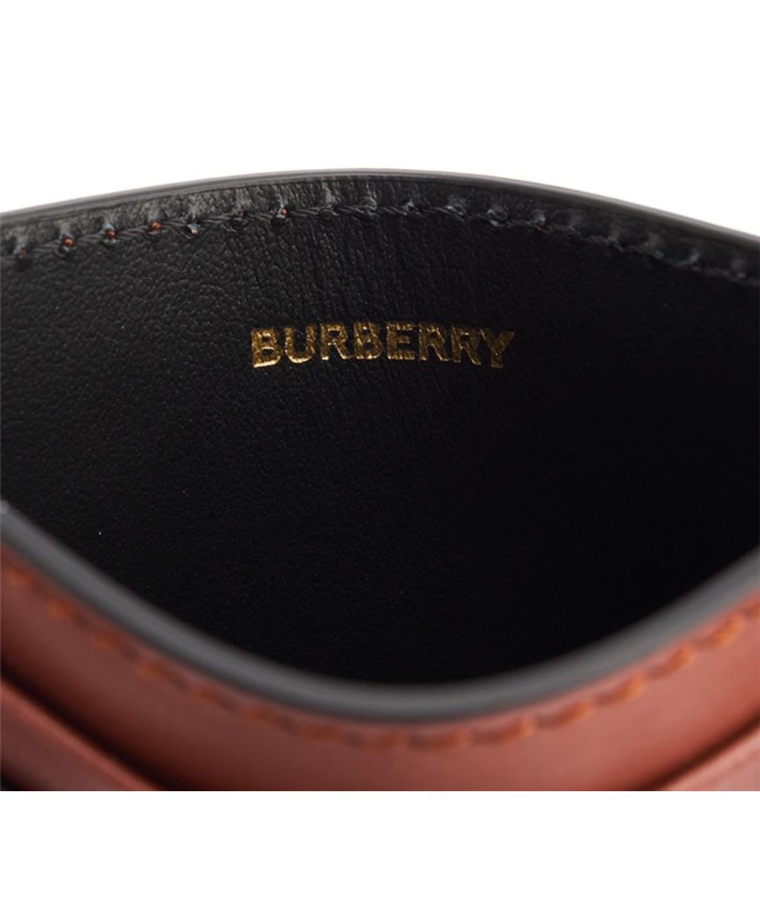 BURBERRY Кожаный кардхолдер, фото 4