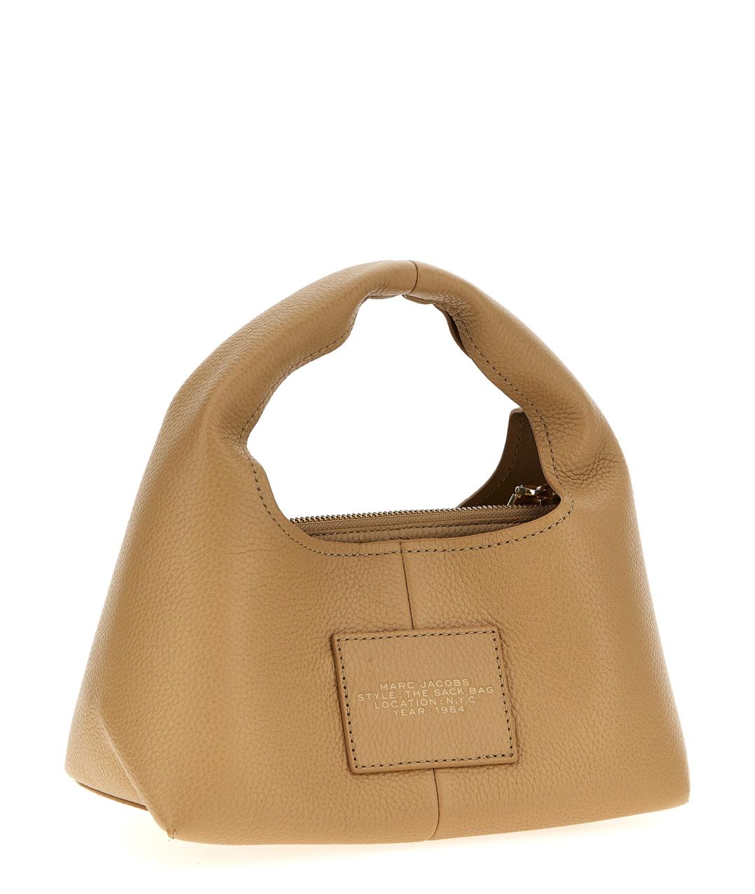 MARC JACOBS Бежевая кожаная сумка тоут, фото 2