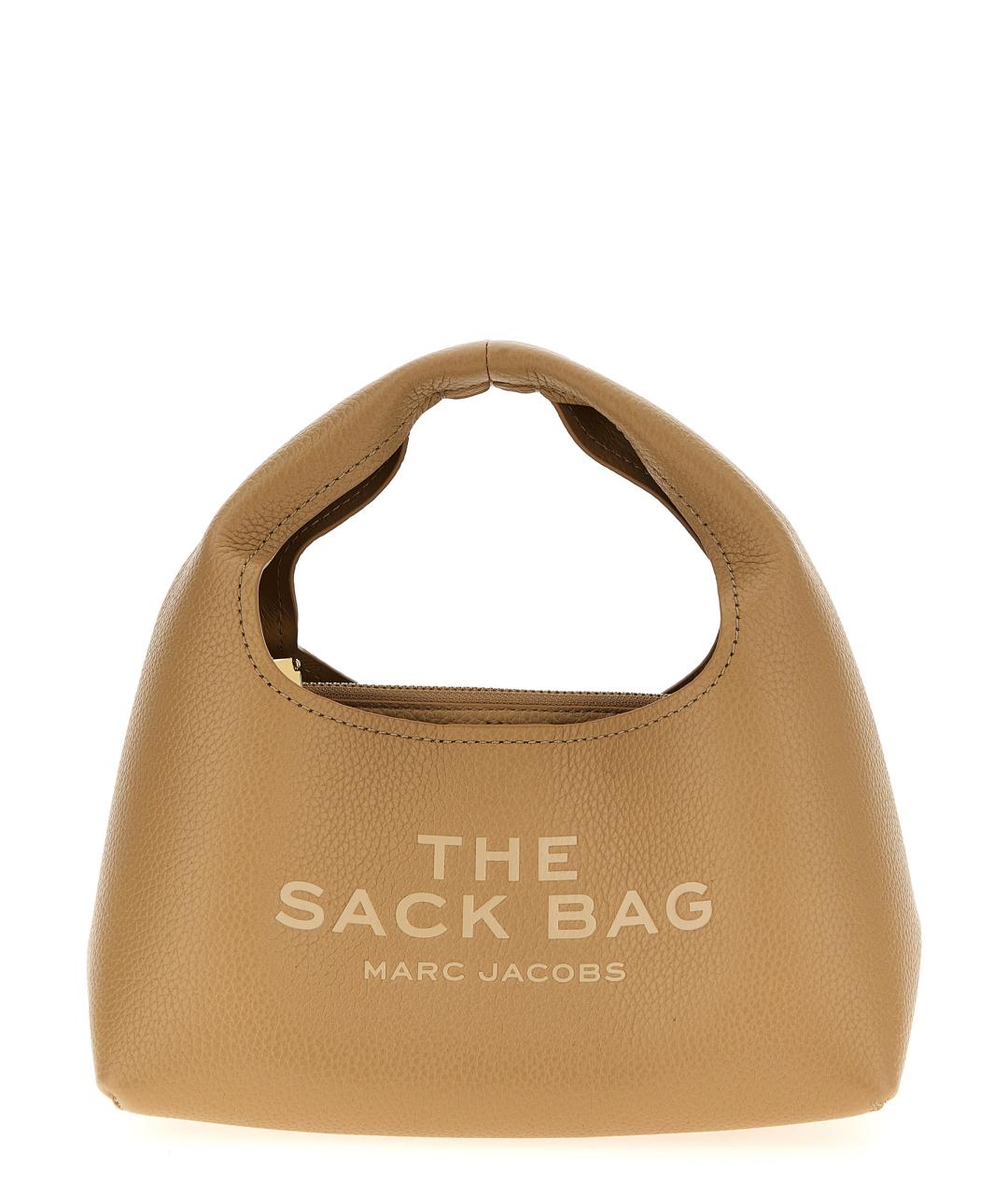 MARC JACOBS Бежевая кожаная сумка тоут, фото 1