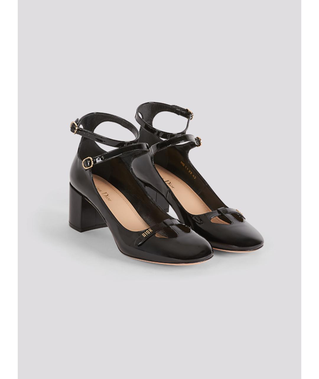 CHRISTIAN DIOR Черные туфли, фото 5