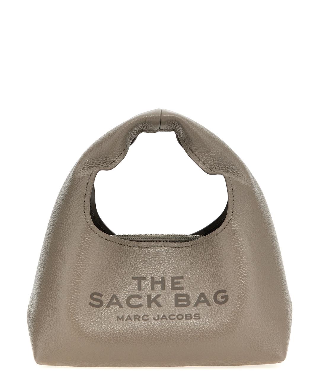 MARC JACOBS Серая кожаная сумка тоут, фото 1