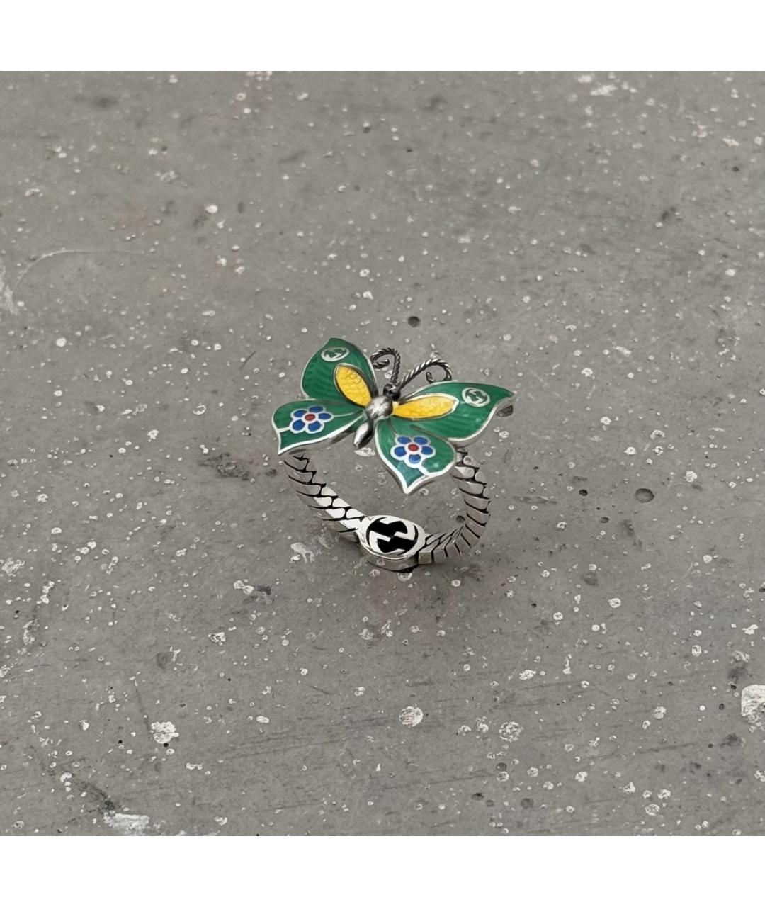 GUCCI Серебряное серебряное кольцо, фото 7