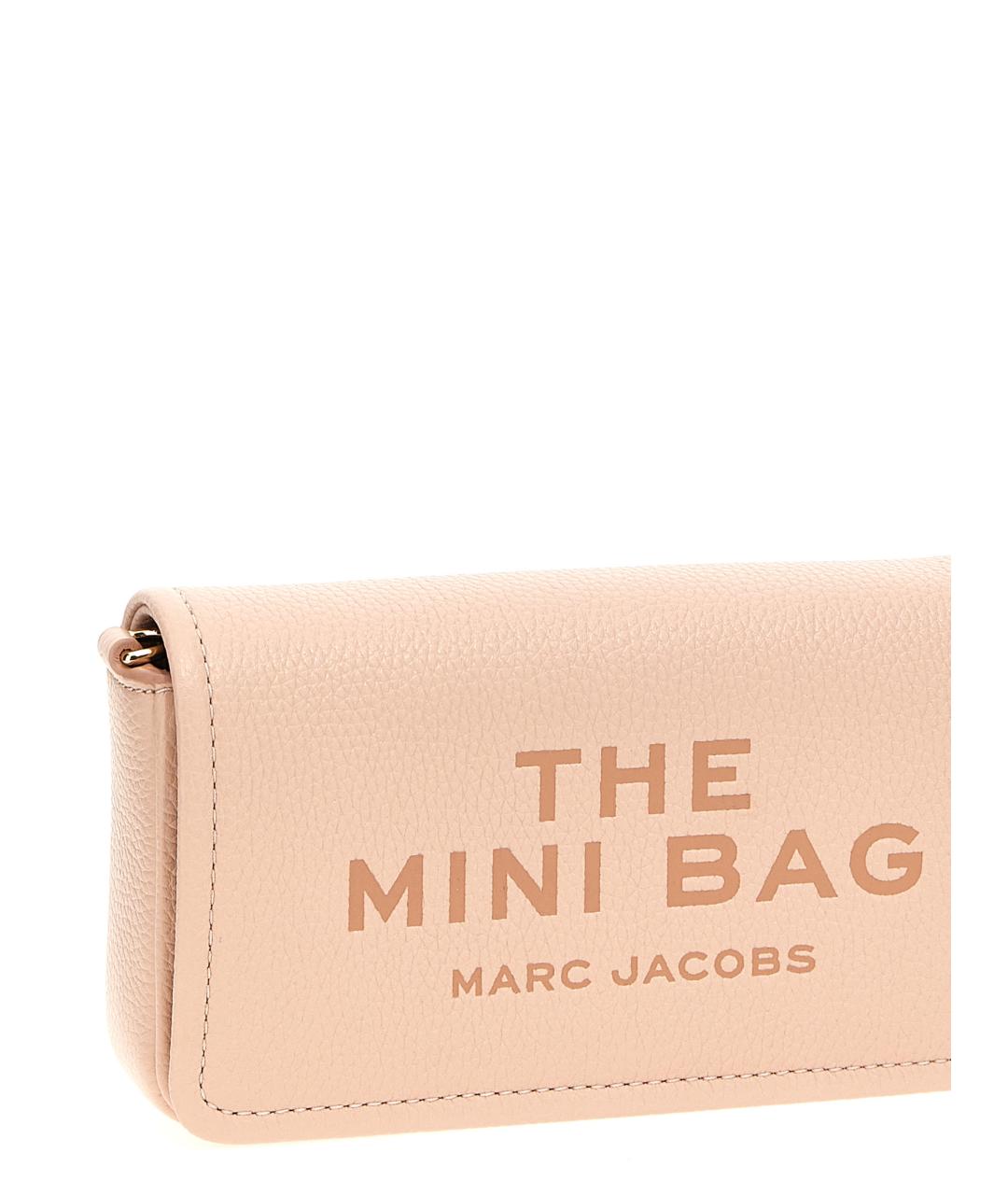 MARC JACOBS Розовая кожаная сумка через плечо, фото 3