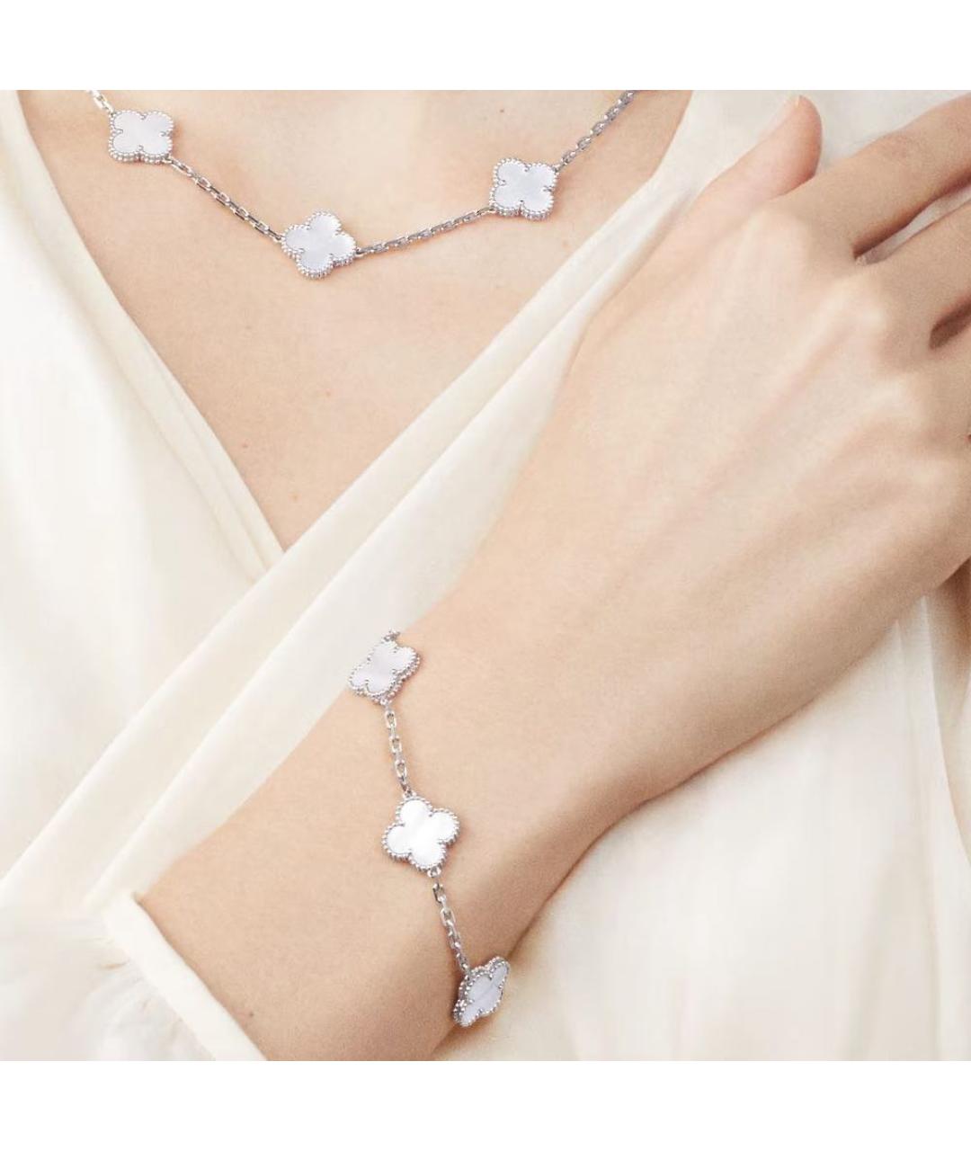 VAN CLEEF & ARPELS Белый браслет из белого золота, фото 2