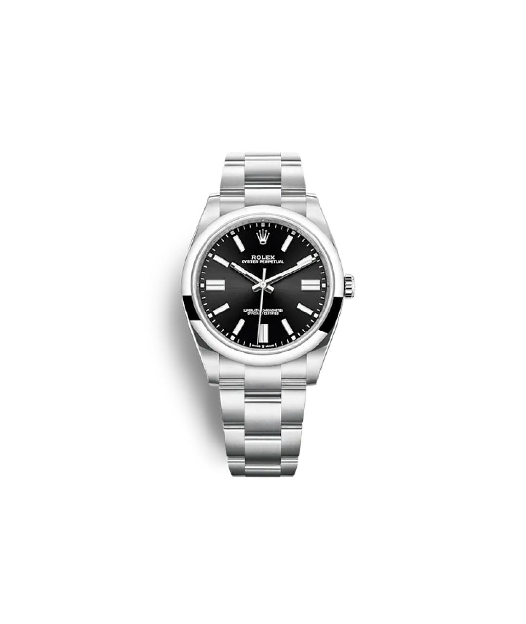 ROLEX Черные часы, фото 1