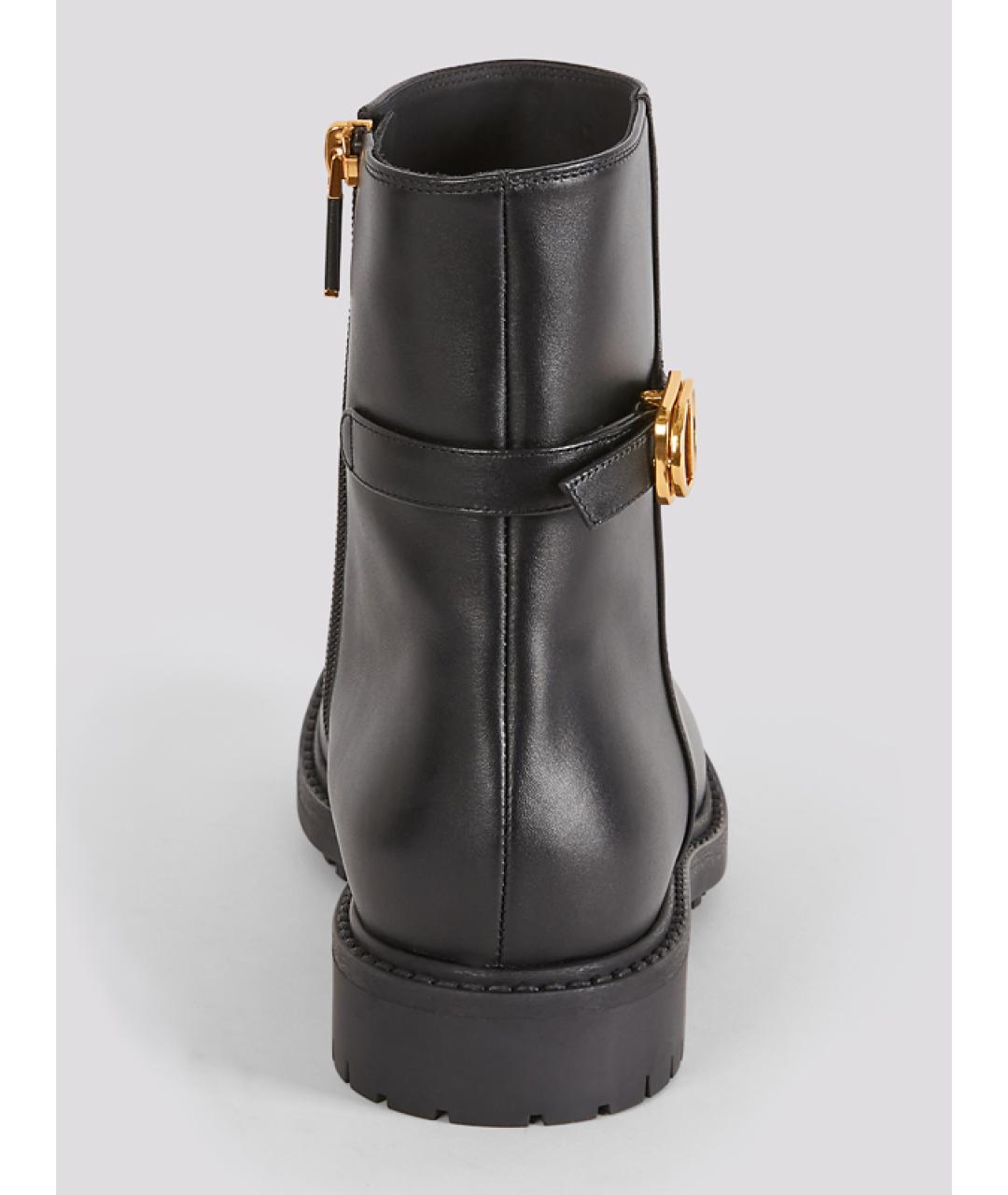 CHRISTIAN DIOR Черные сапоги, фото 4