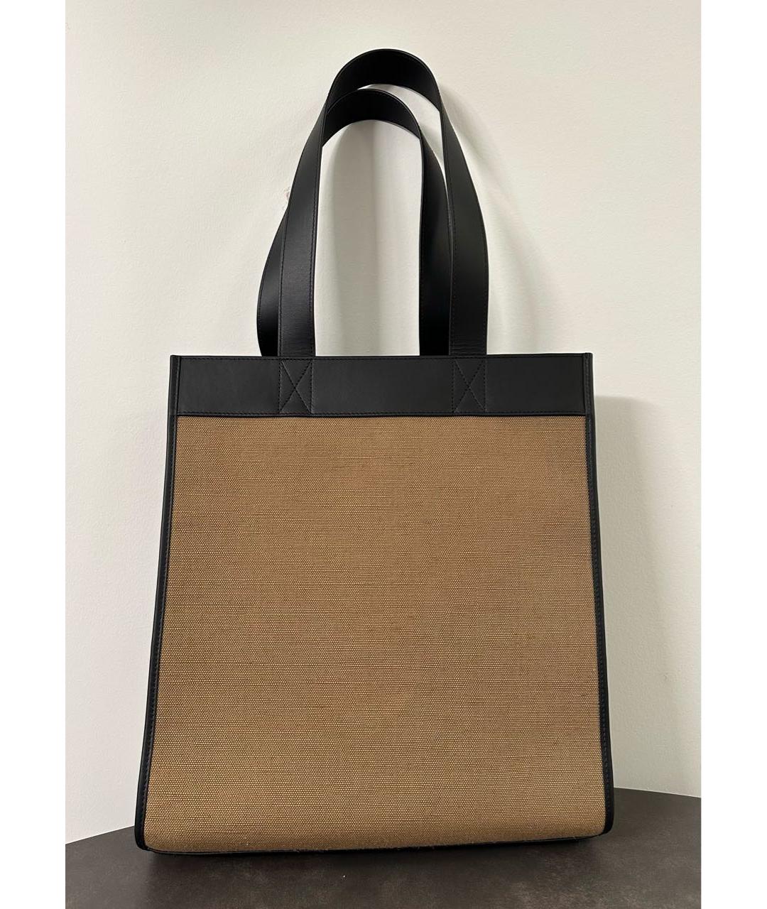BURBERRY Коричневая сумка тоут, фото 3