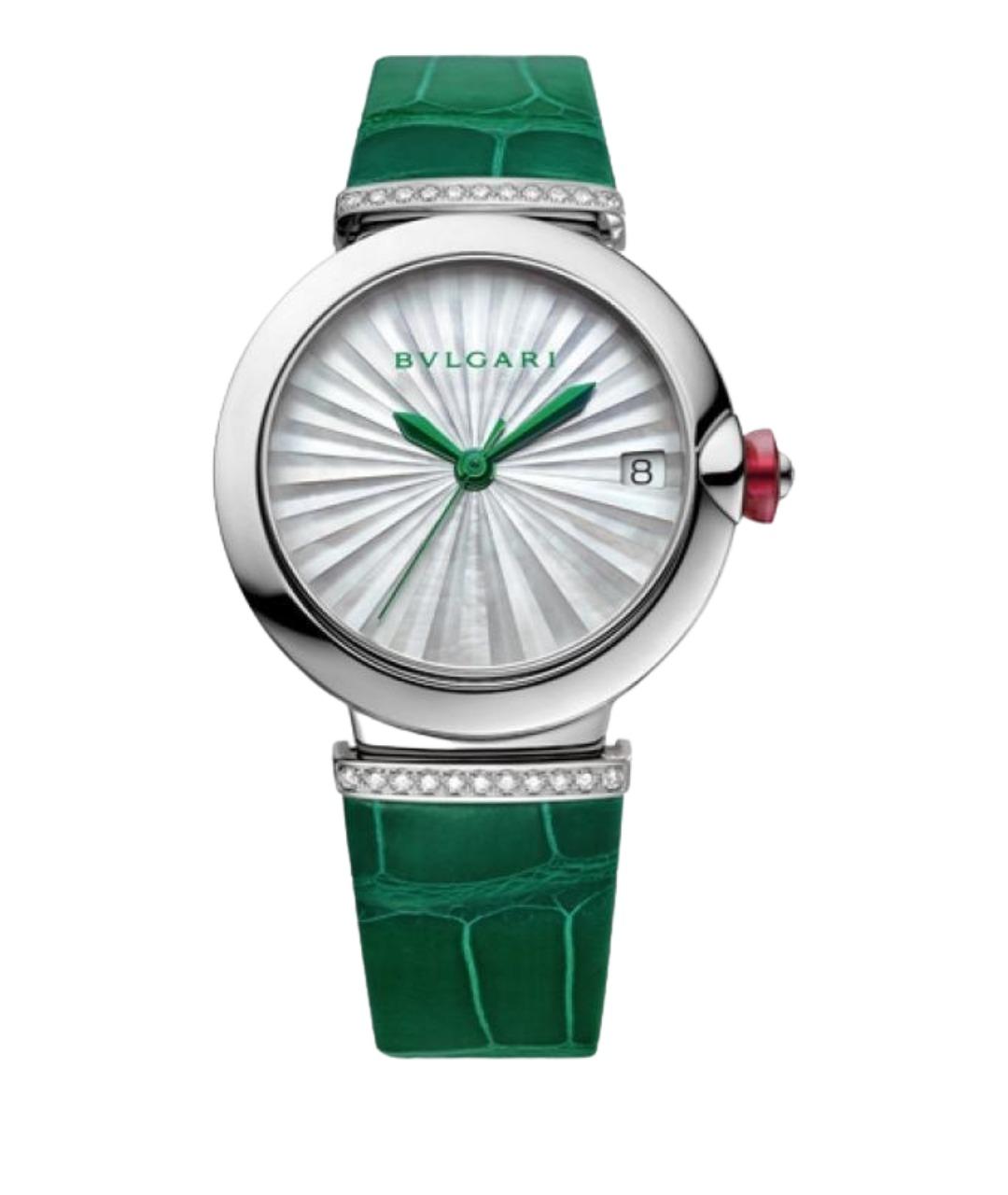 BVLGARI Зеленые часы, фото 1