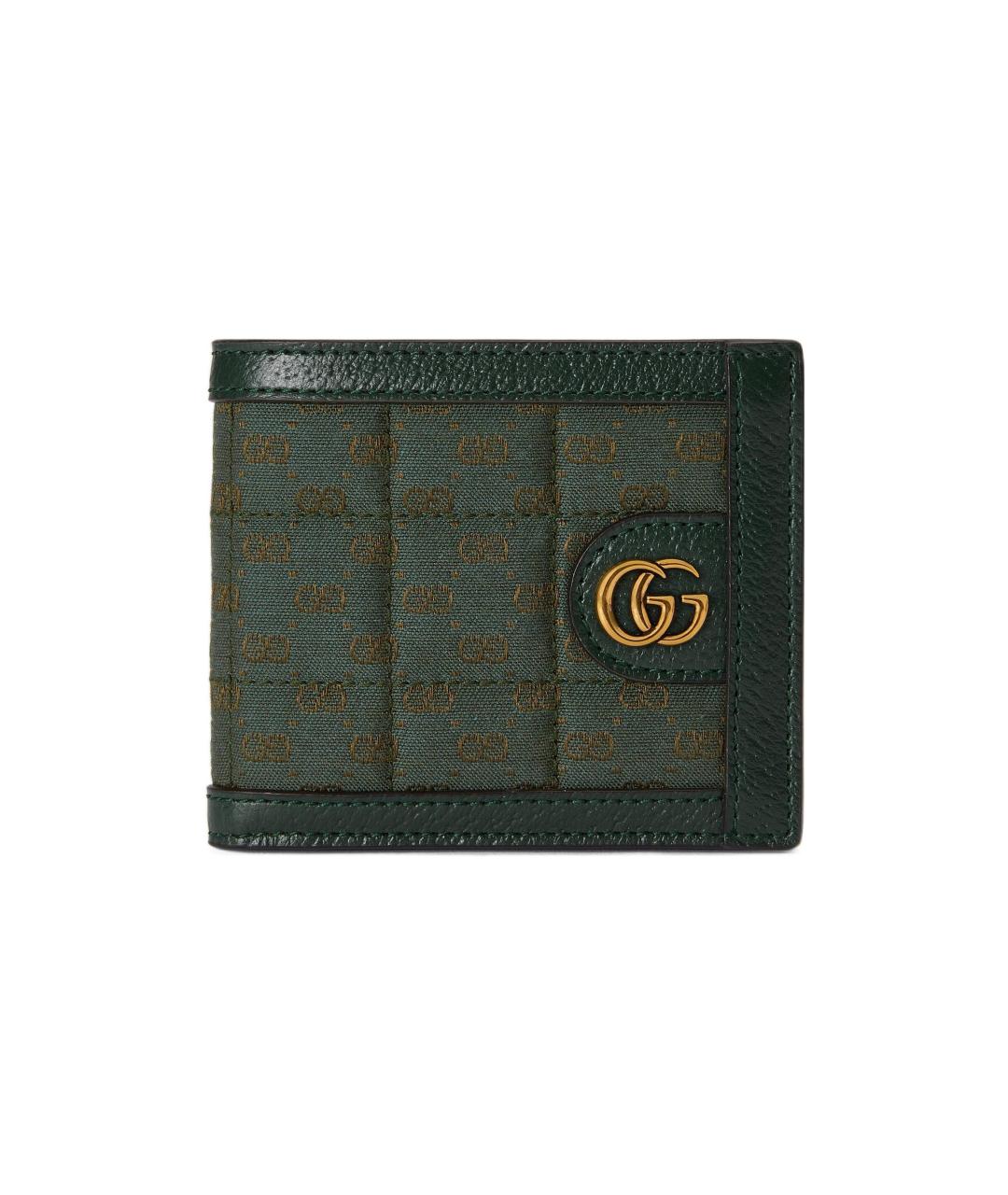 GUCCI Зеленый кошелек, фото 1