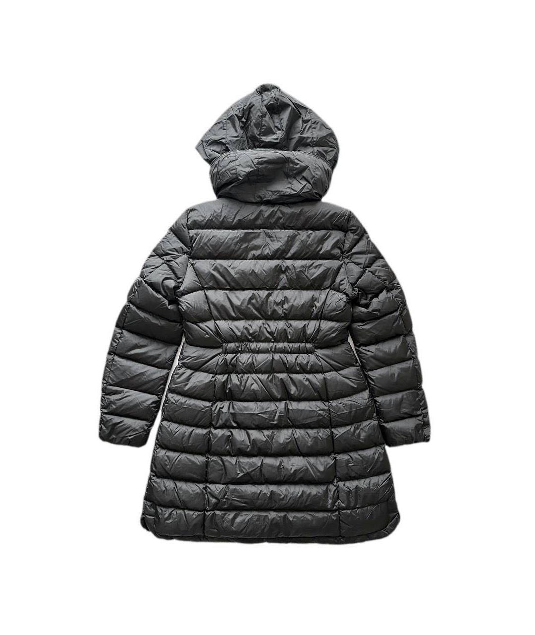 MONCLER Черный пуховик, фото 2