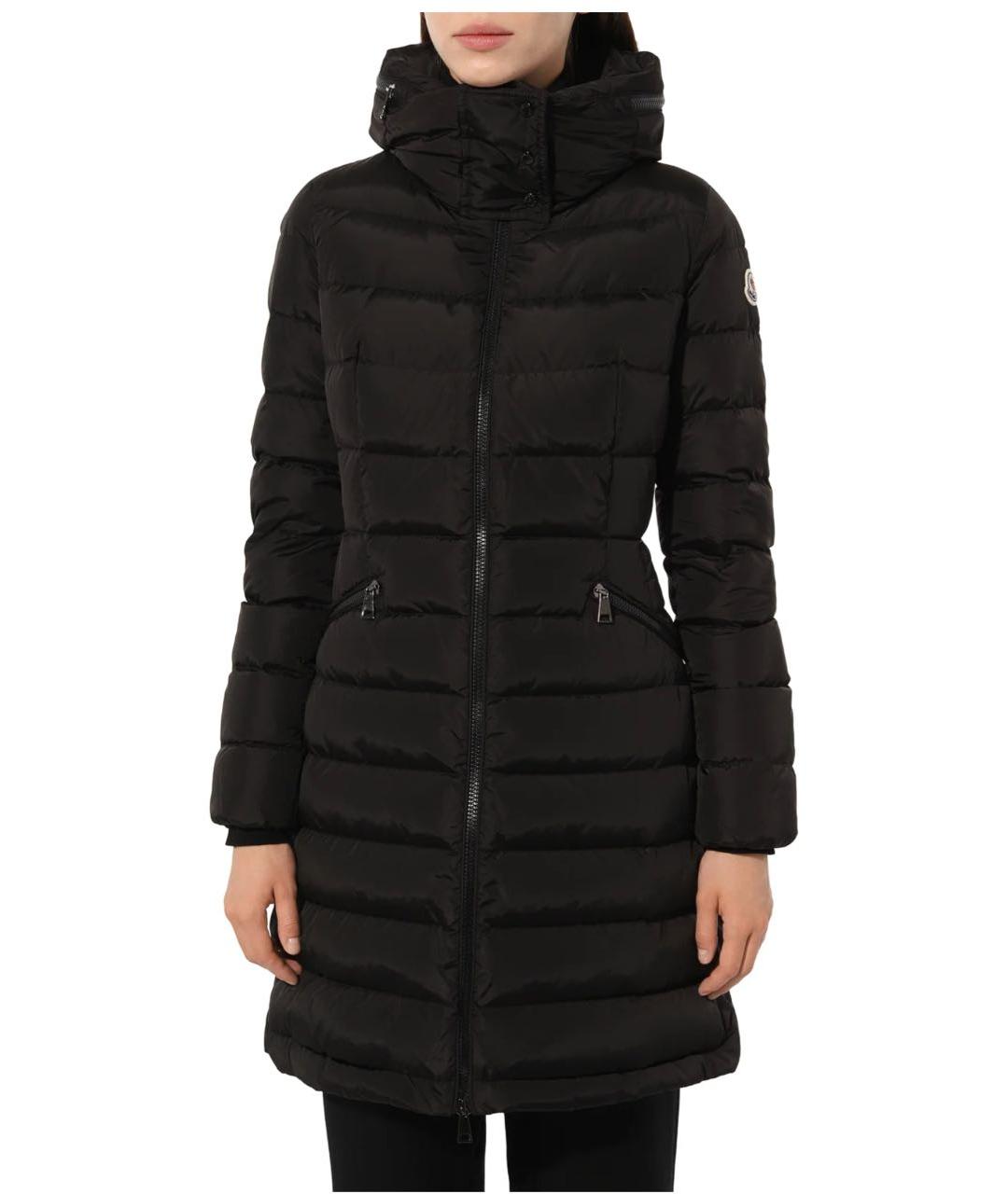 MONCLER Черный пуховик, фото 5
