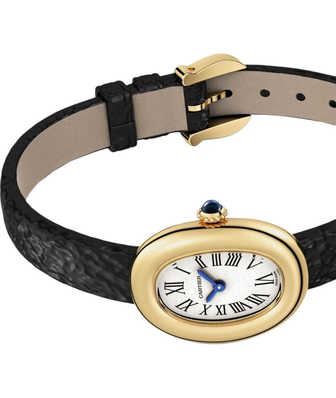 CARTIER Кожаные часы, фото 2