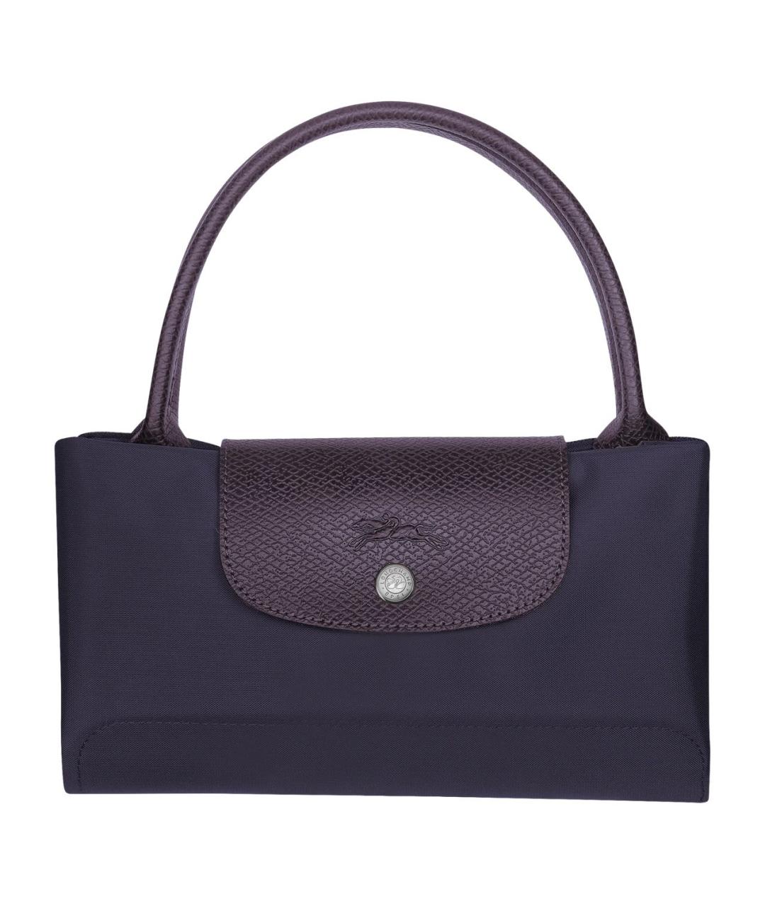 LONGCHAMP Фиолетовая сумка с короткими ручками, фото 4