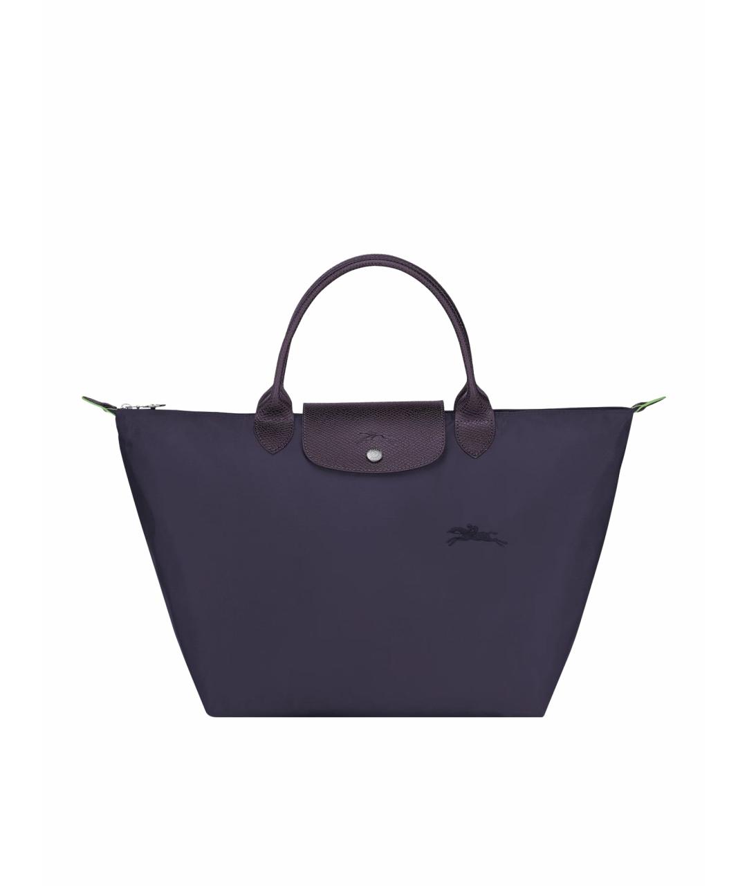 LONGCHAMP Фиолетовая сумка с короткими ручками, фото 1