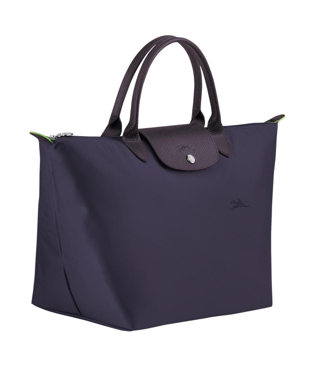LONGCHAMP Фиолетовая сумка с короткими ручками, фото 2