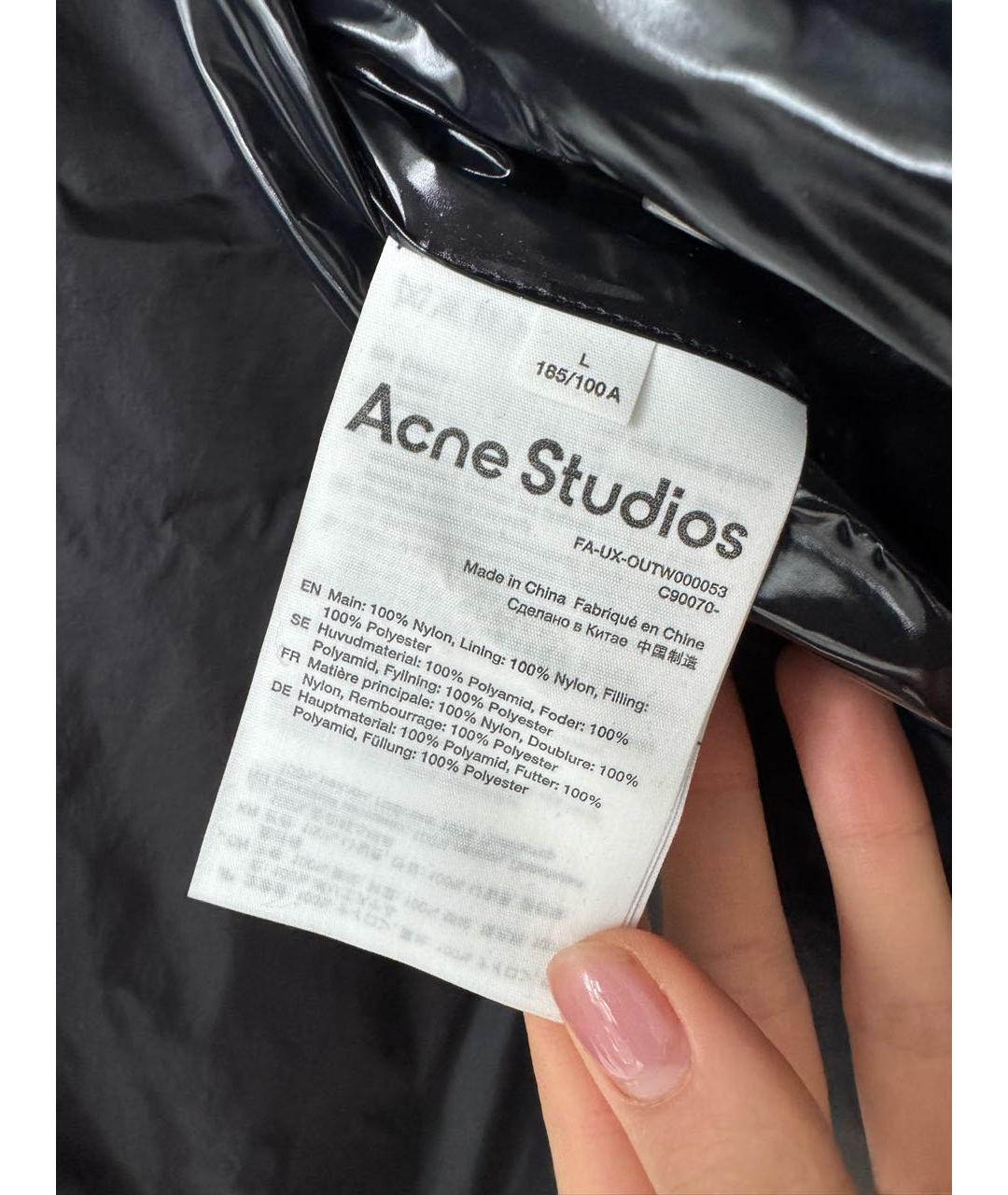 ACNE STUDIOS Черный жилет, фото 5