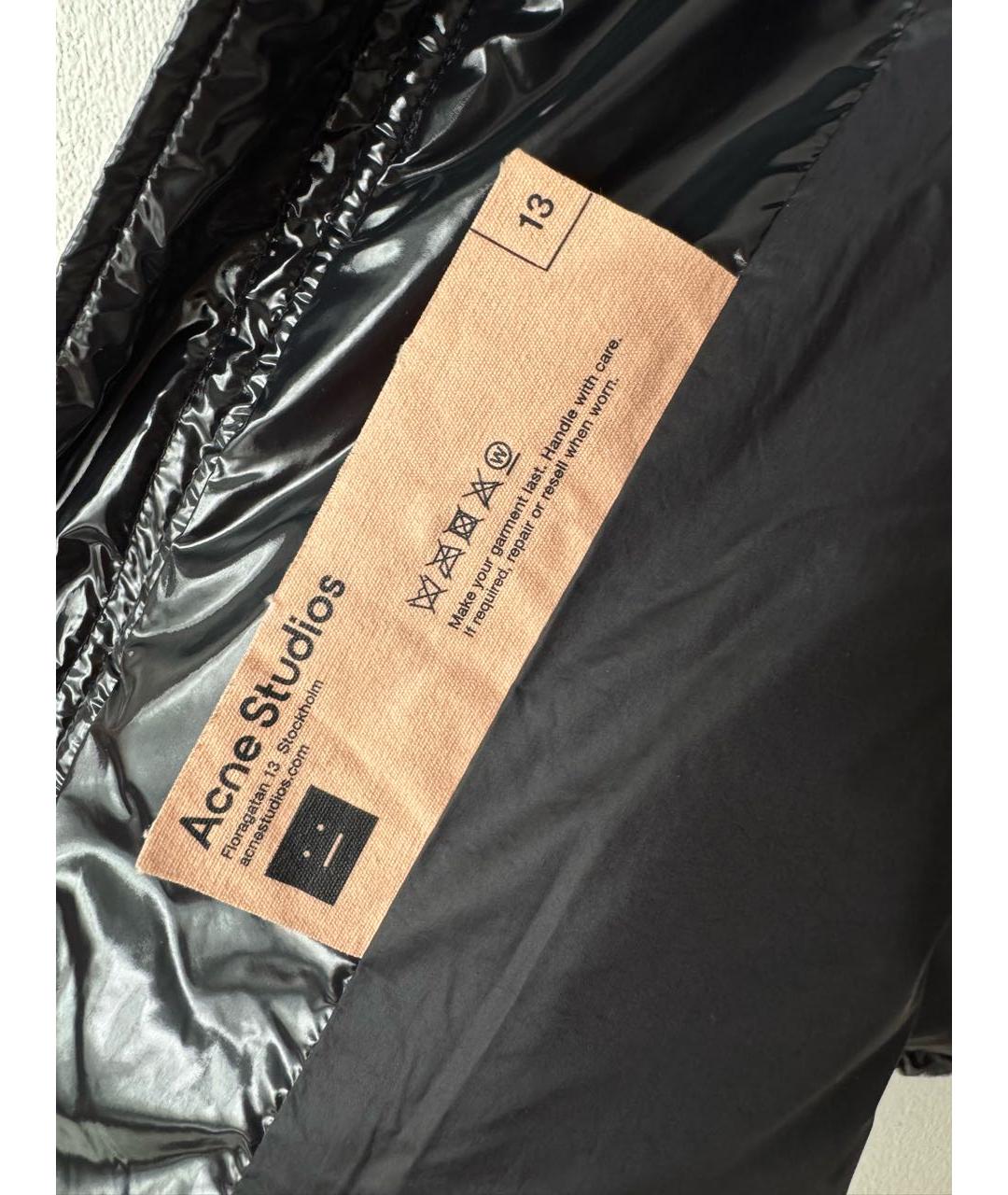 ACNE STUDIOS Черный жилет, фото 4