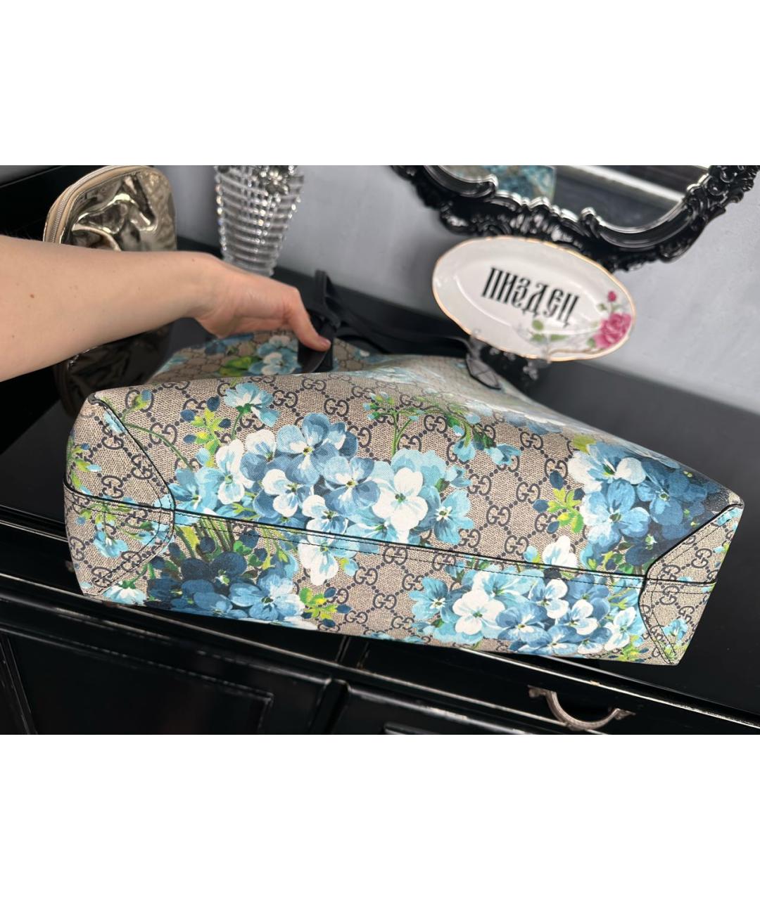 GUCCI Синтетическая сумка тоут, фото 5