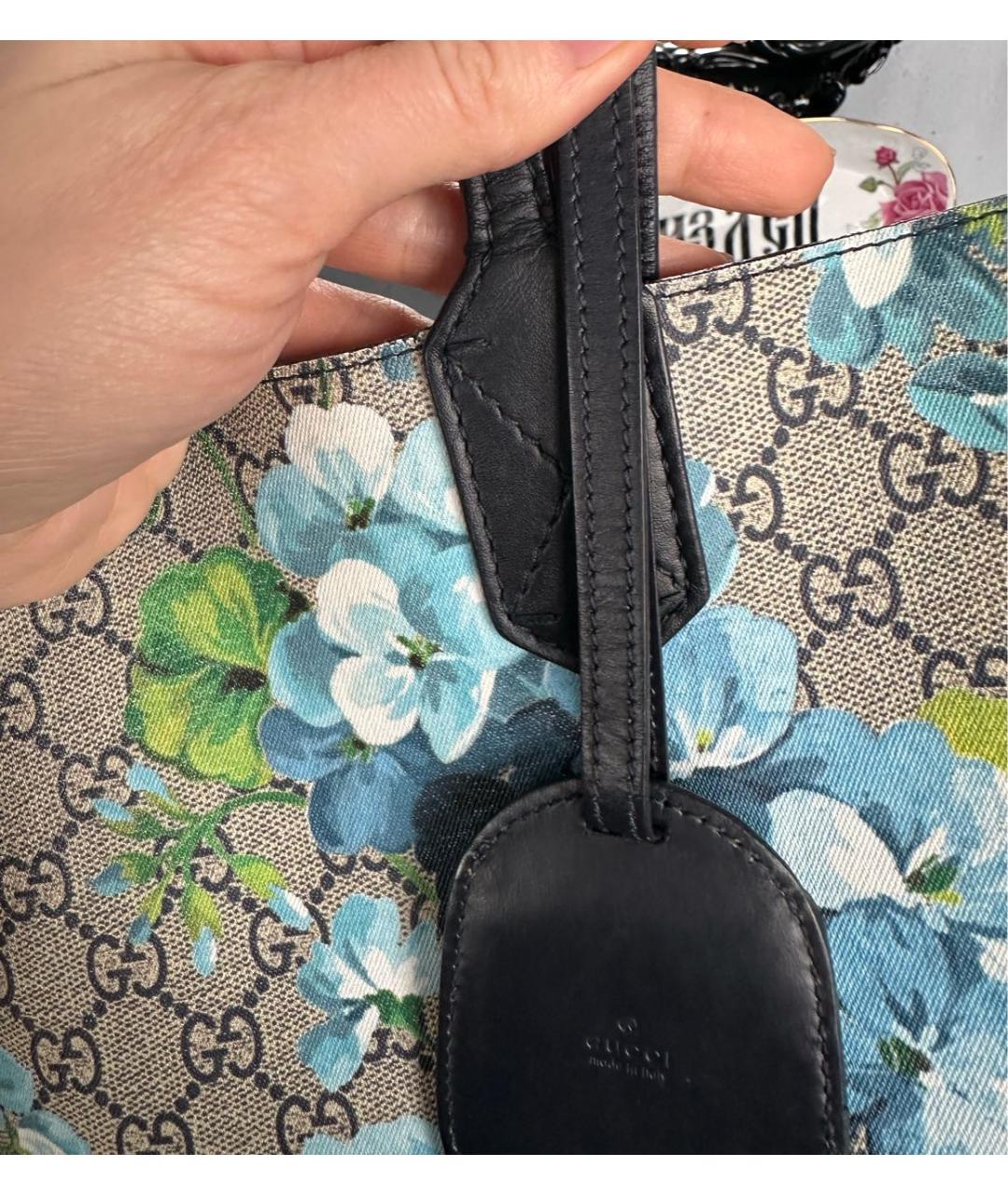 GUCCI Синтетическая сумка тоут, фото 4