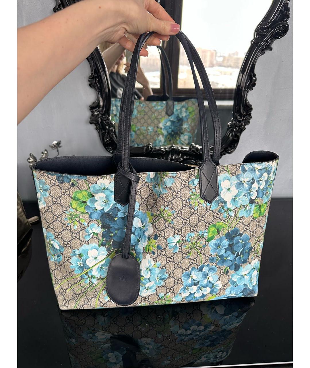 GUCCI Синтетическая сумка тоут, фото 6