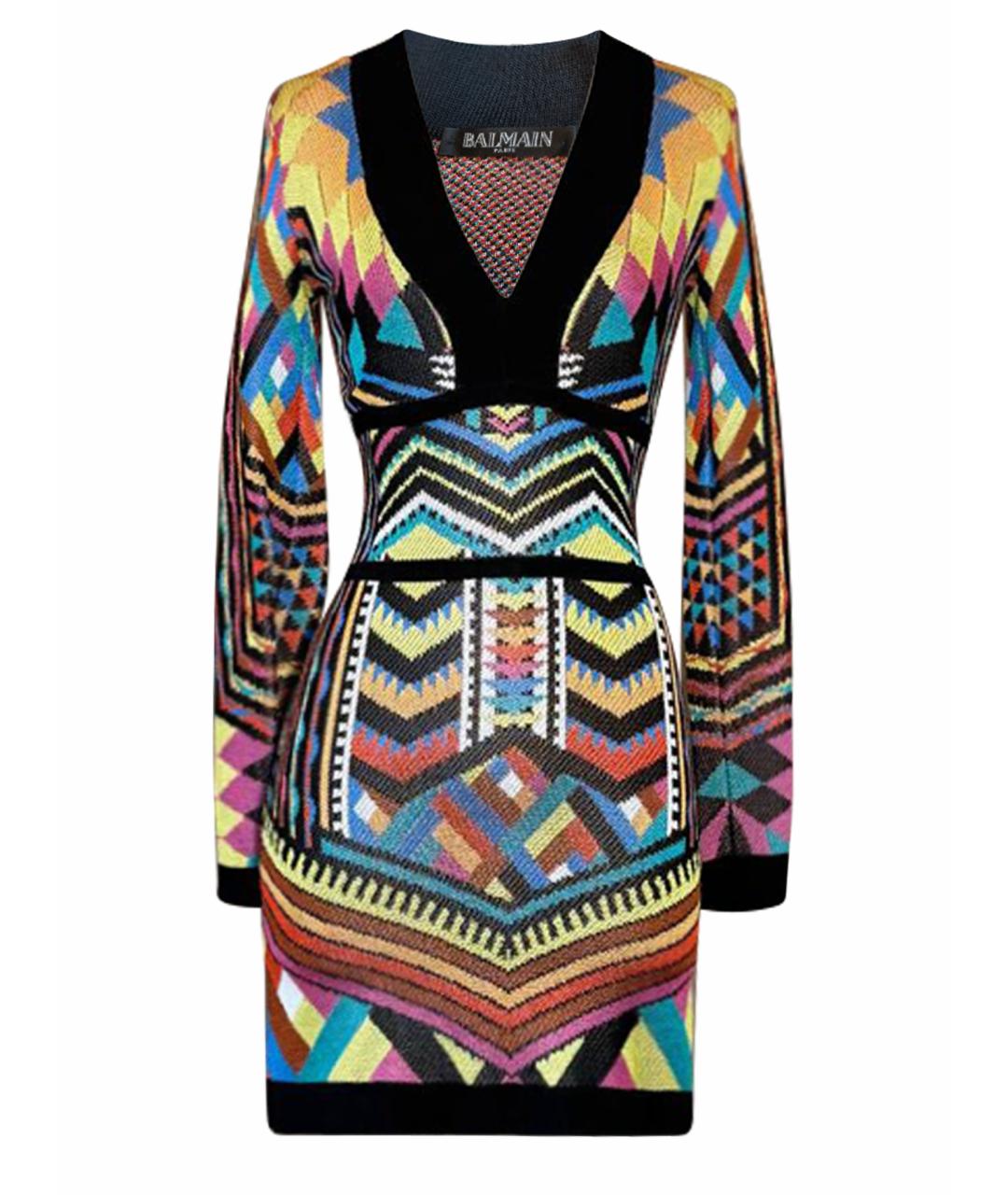 BALMAIN Вискозное повседневное платье, фото 1