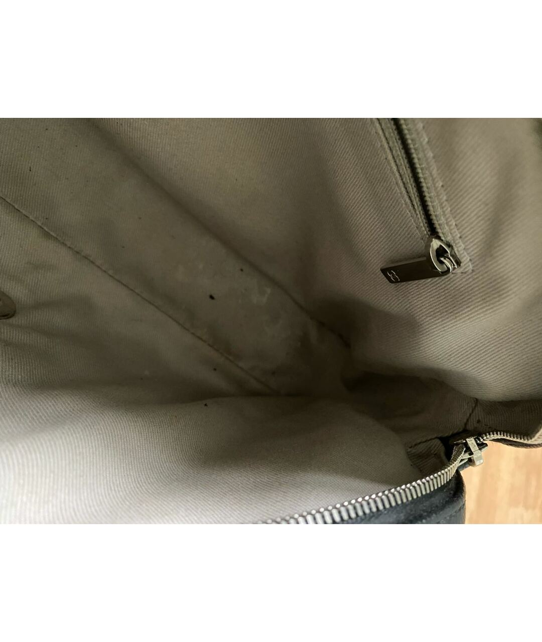 CHANEL PRE-OWNED Черная кожаная сумка через плечо, фото 3