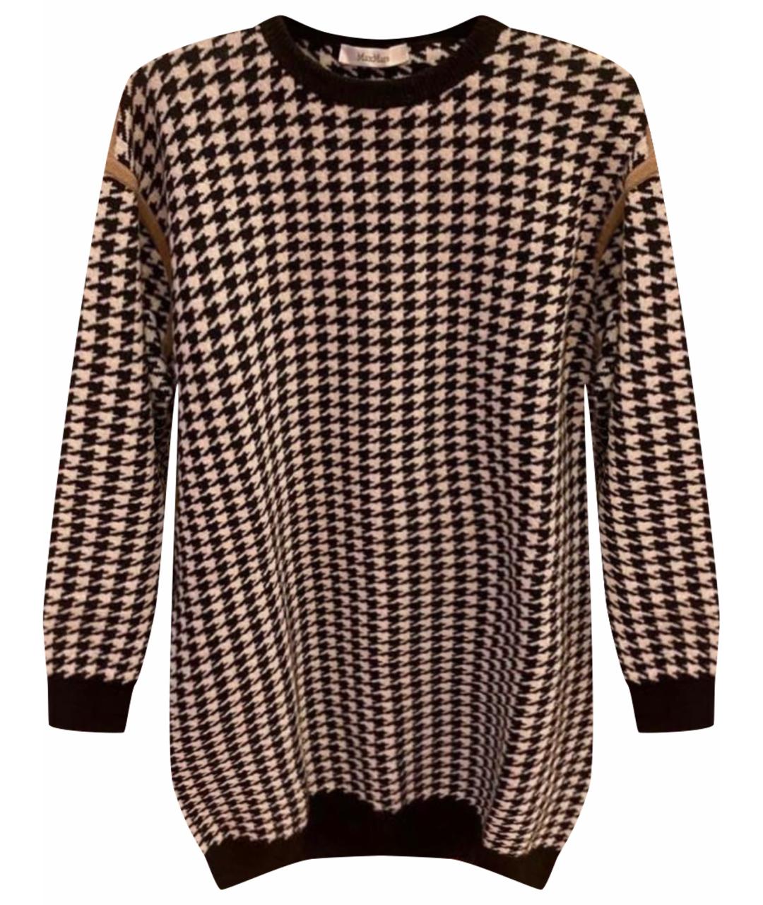 MAX MARA Мульти шерстяное повседневное платье, фото 1
