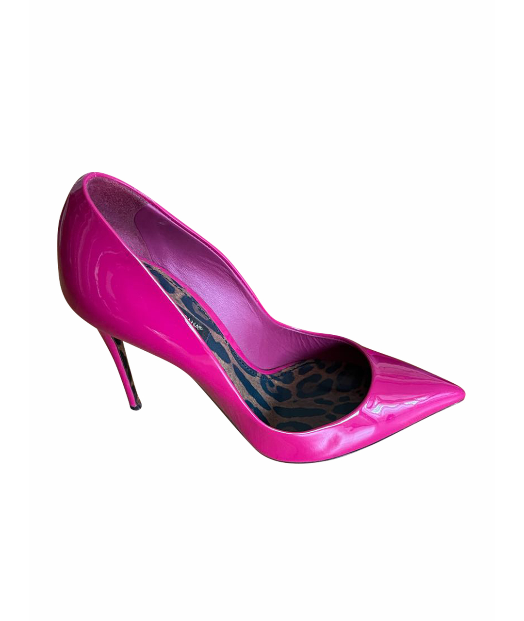 DOLCE&GABBANA Розовые туфли из лакированной кожи, фото 1