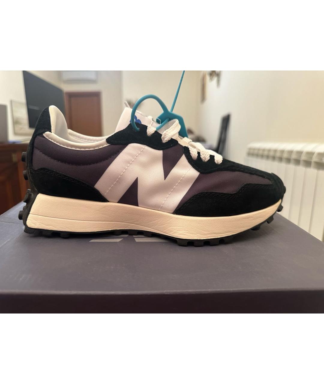 NEW BALANCE Черные замшевые кроссовки, фото 6