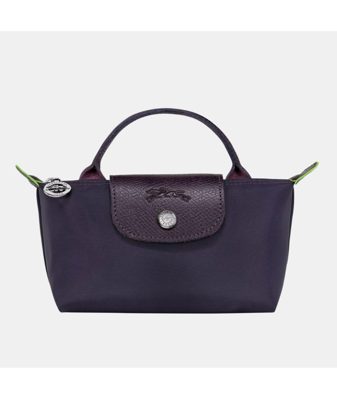 LONGCHAMP Фиолетовая сумка с короткими ручками, фото 6