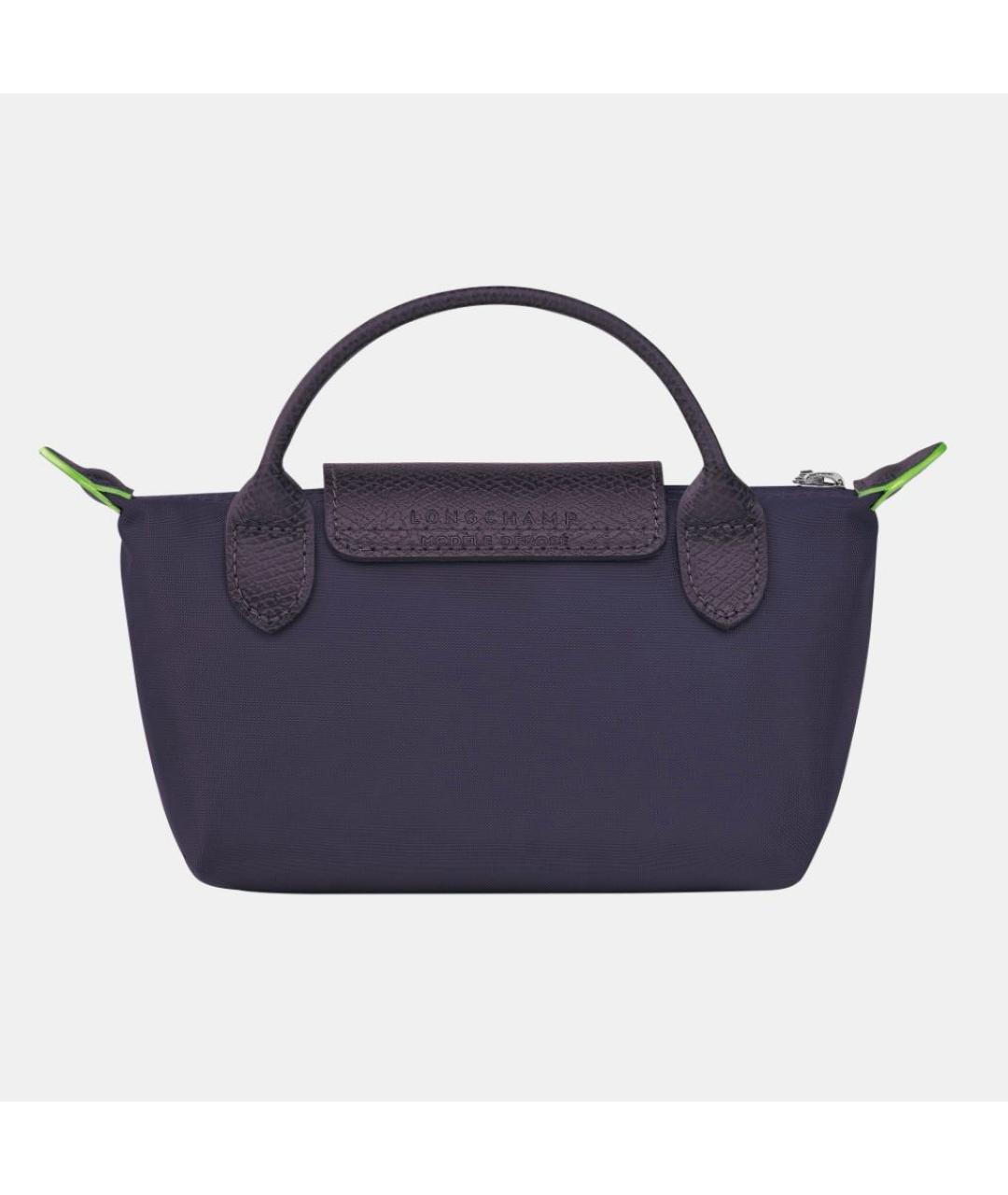 LONGCHAMP Фиолетовая сумка с короткими ручками, фото 3