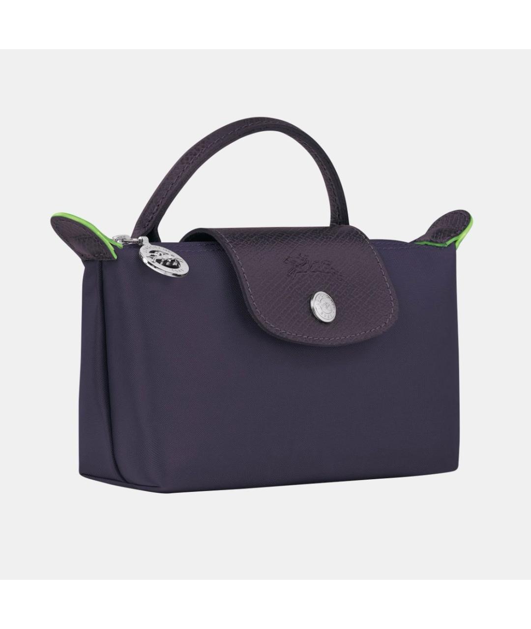 LONGCHAMP Фиолетовая сумка с короткими ручками, фото 2